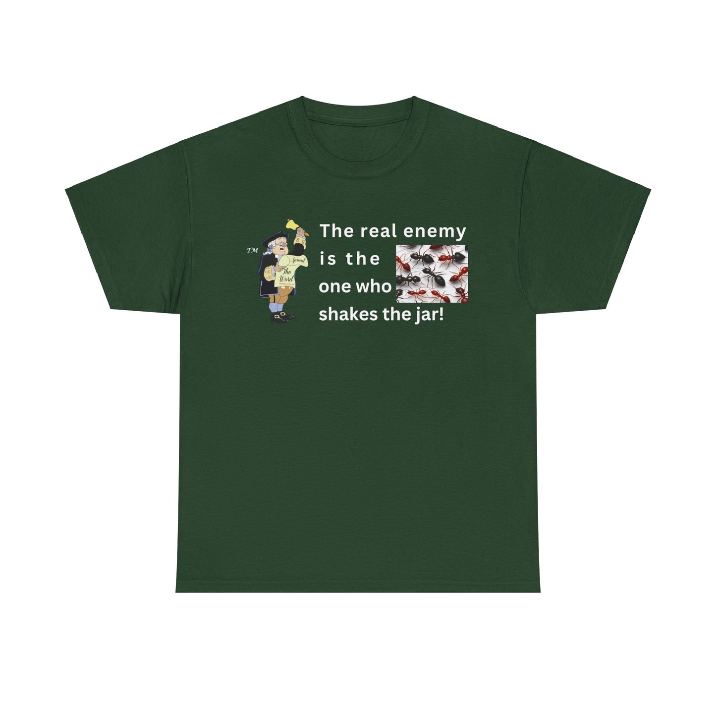 Who shook the Jar? Unisex Heavy Cotton Tee