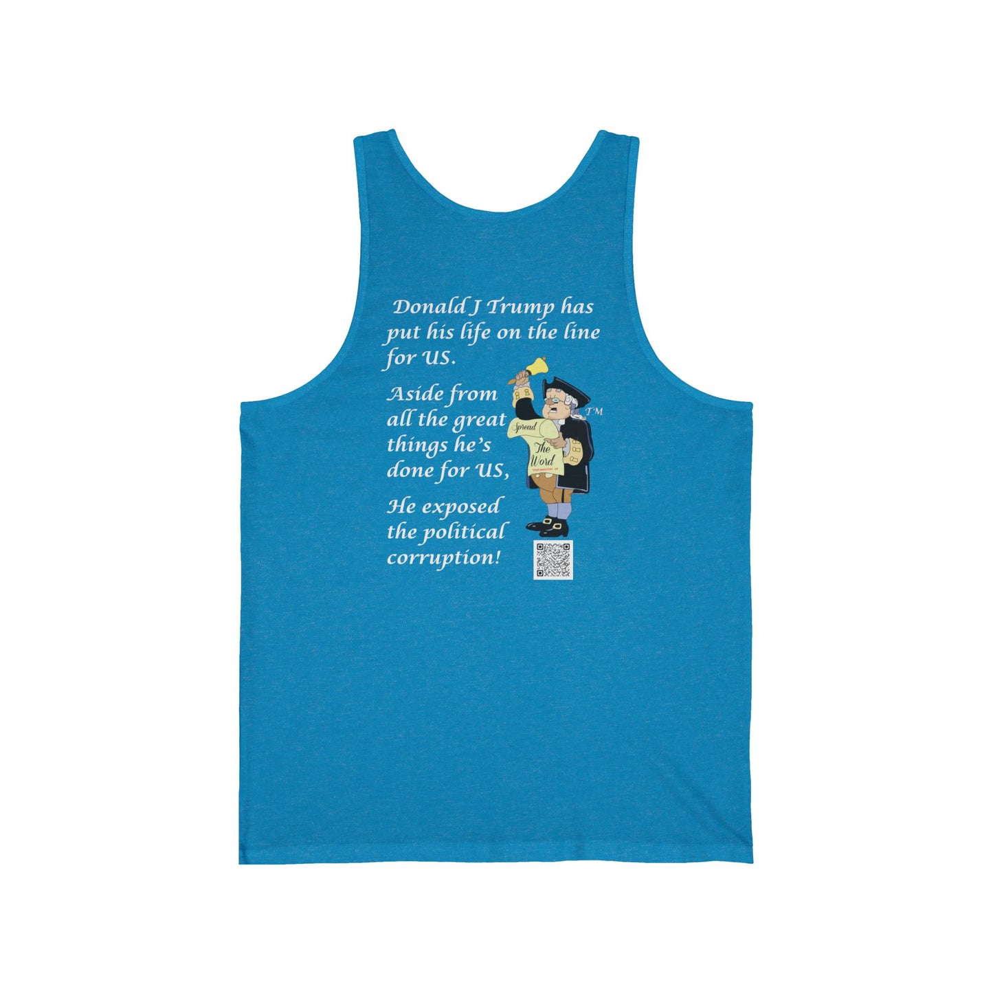 An Attack against US All Unisex Jersey Tank