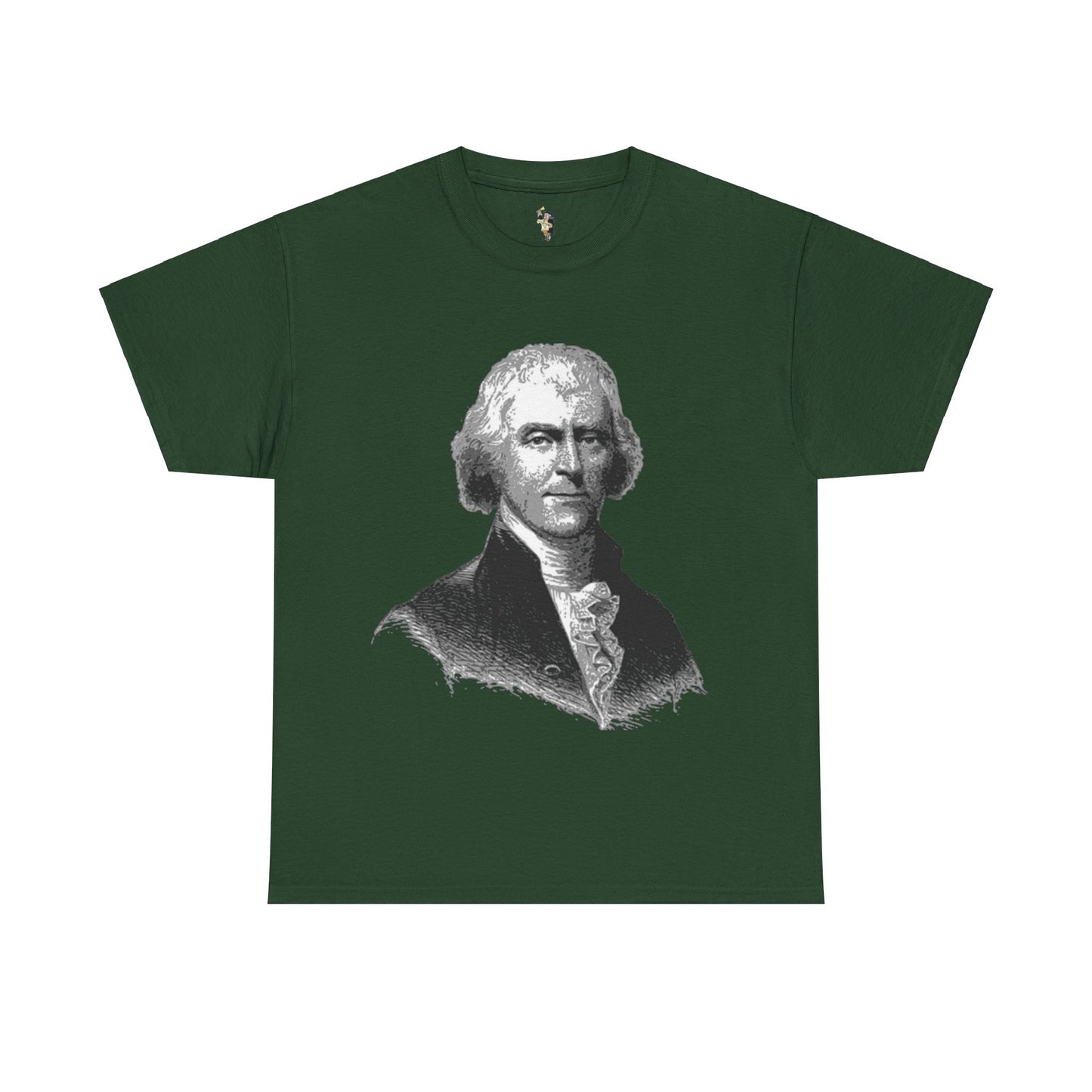 Thomas Jefferson Unisex Heavy Cotton Tee