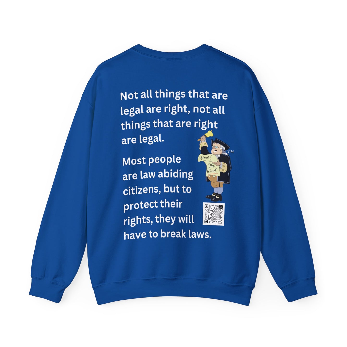 Guy Fawkes Unisex Heavy Blend™ Crewneck Sweatshirt