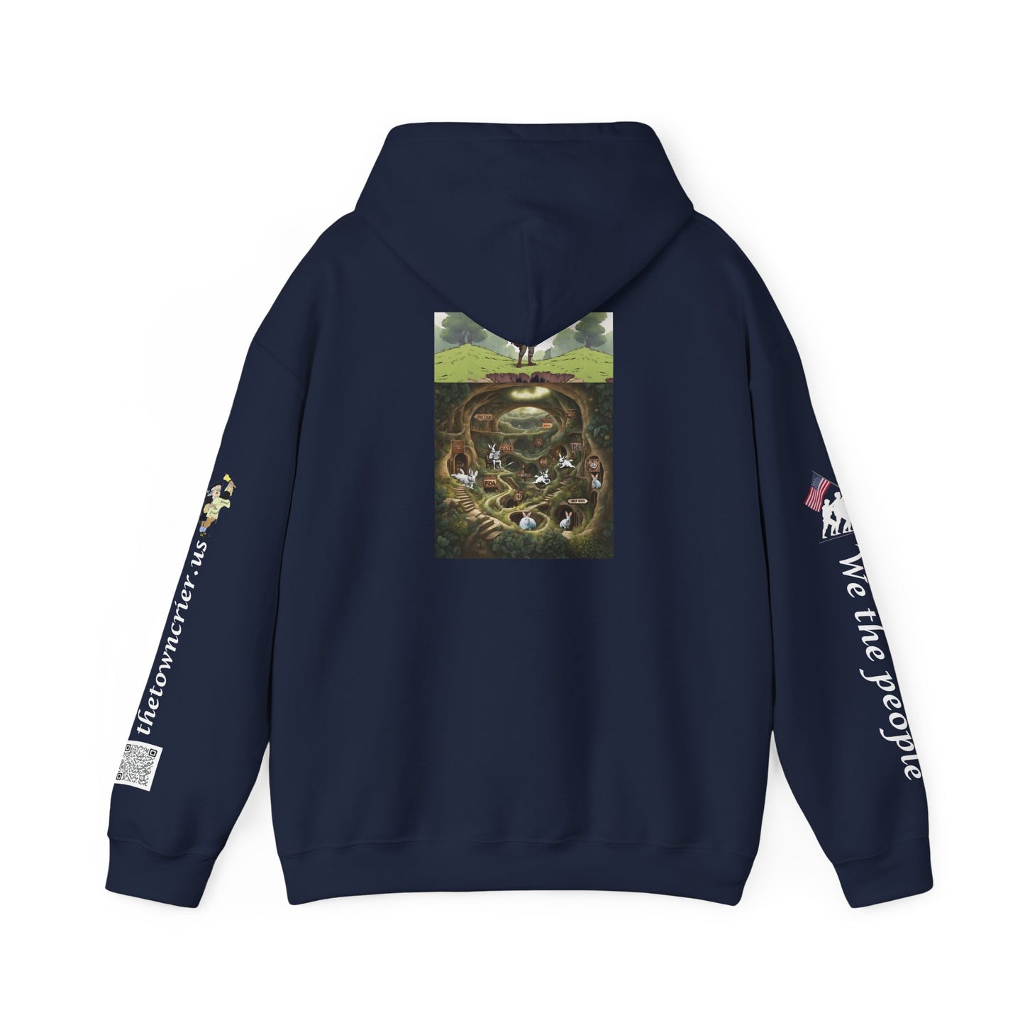 Pirate Bunny Unisex Heavy Blend™ Hooded Sweatshirt