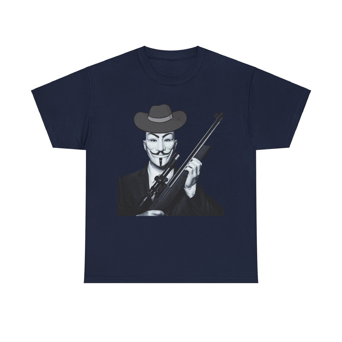 Guy Fawkes Unisex Heavy Cotton Tee
