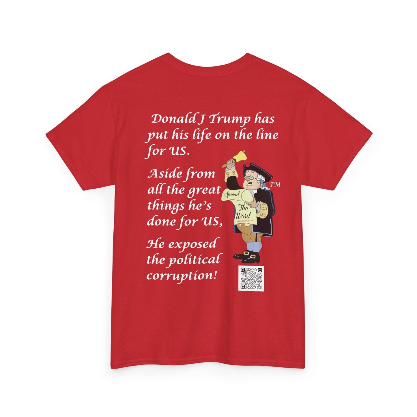 An Attack on US All Unisex Heavy Cotton Tee
