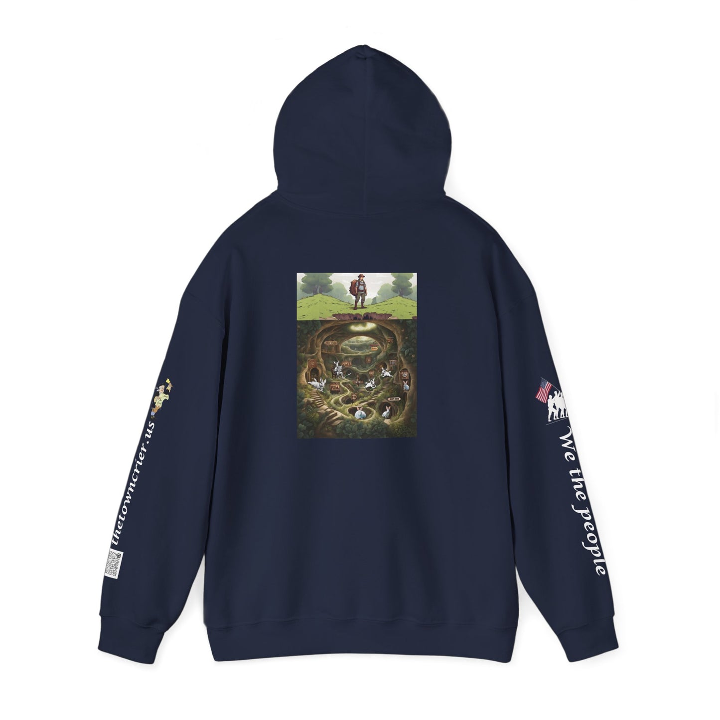 Pirate Bunny Unisex Heavy Blend™ Hooded Sweatshirt