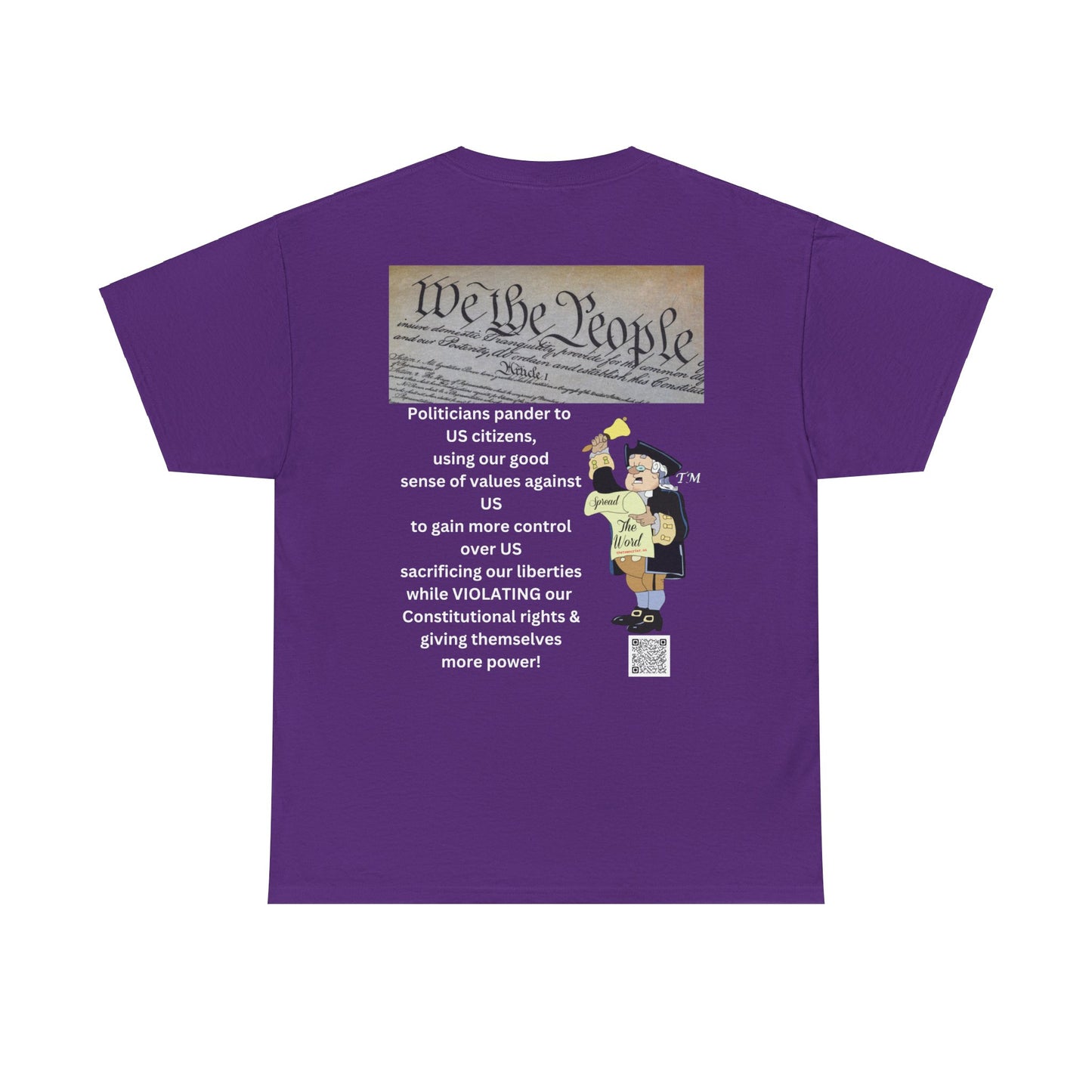 Politician Pandering Unisex Heavy Cotton Tee