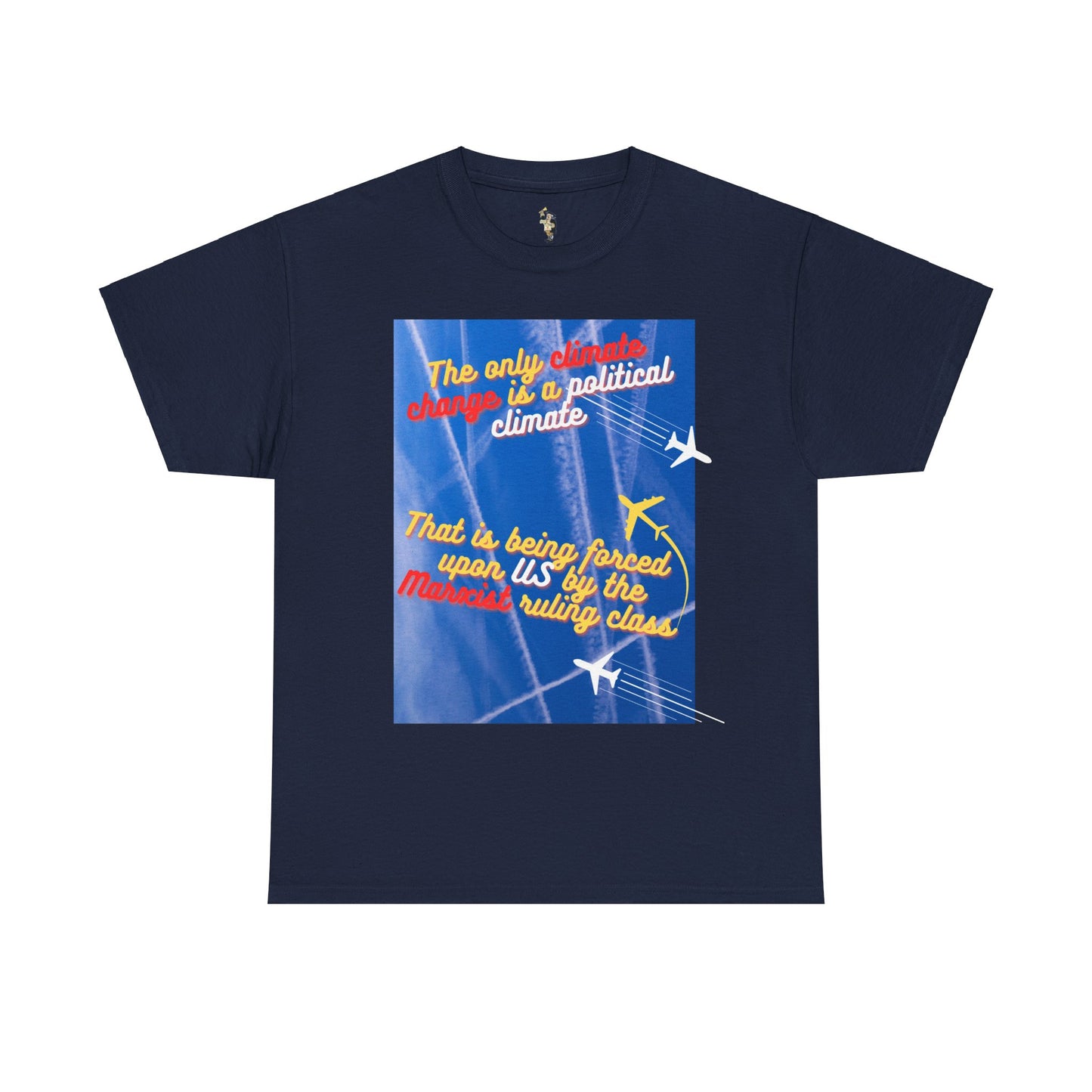 Climate Change Unisex Heavy Cotton Tee
