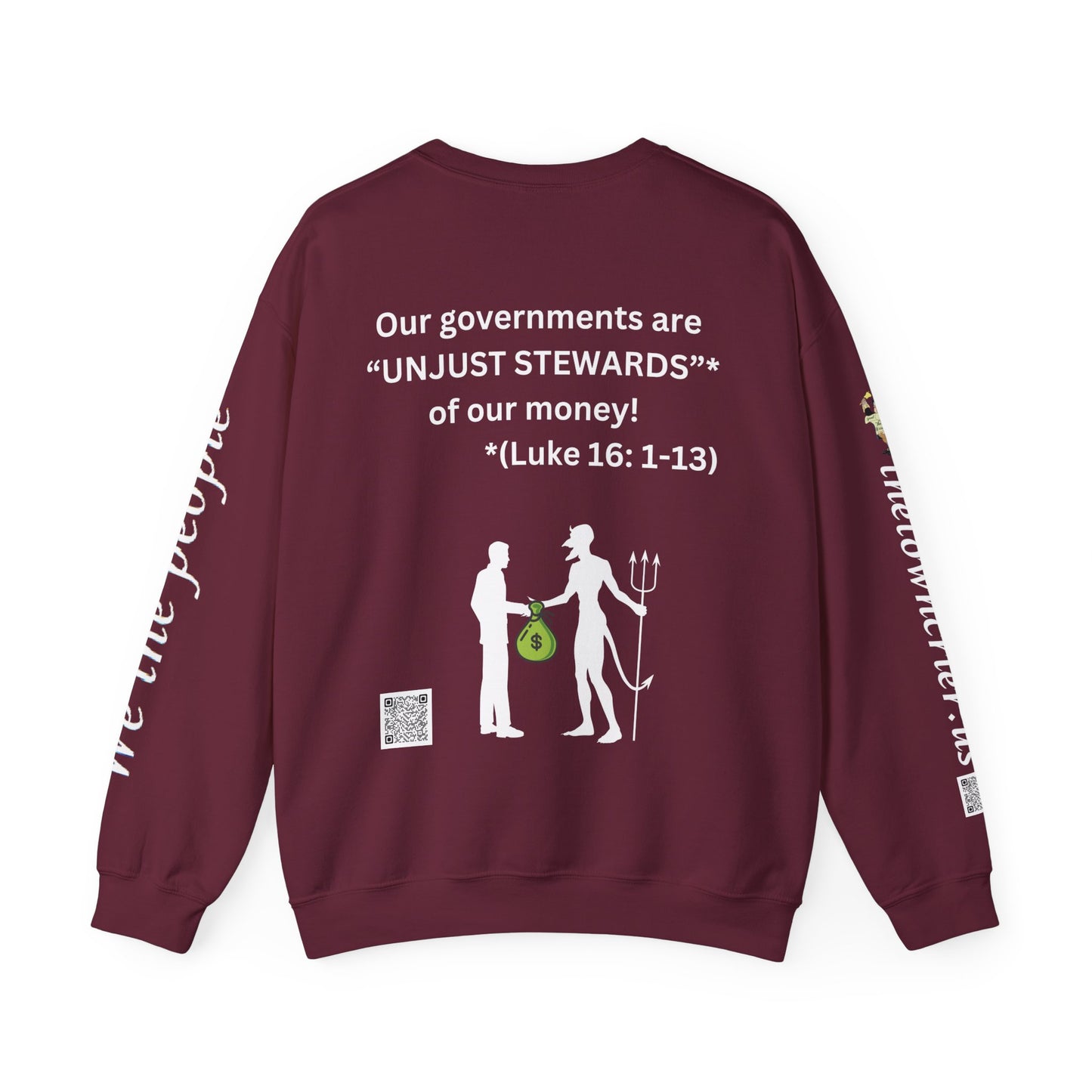 Unjust Stewards Unisex Heavy Blend™ Crewneck Sweatshirt
