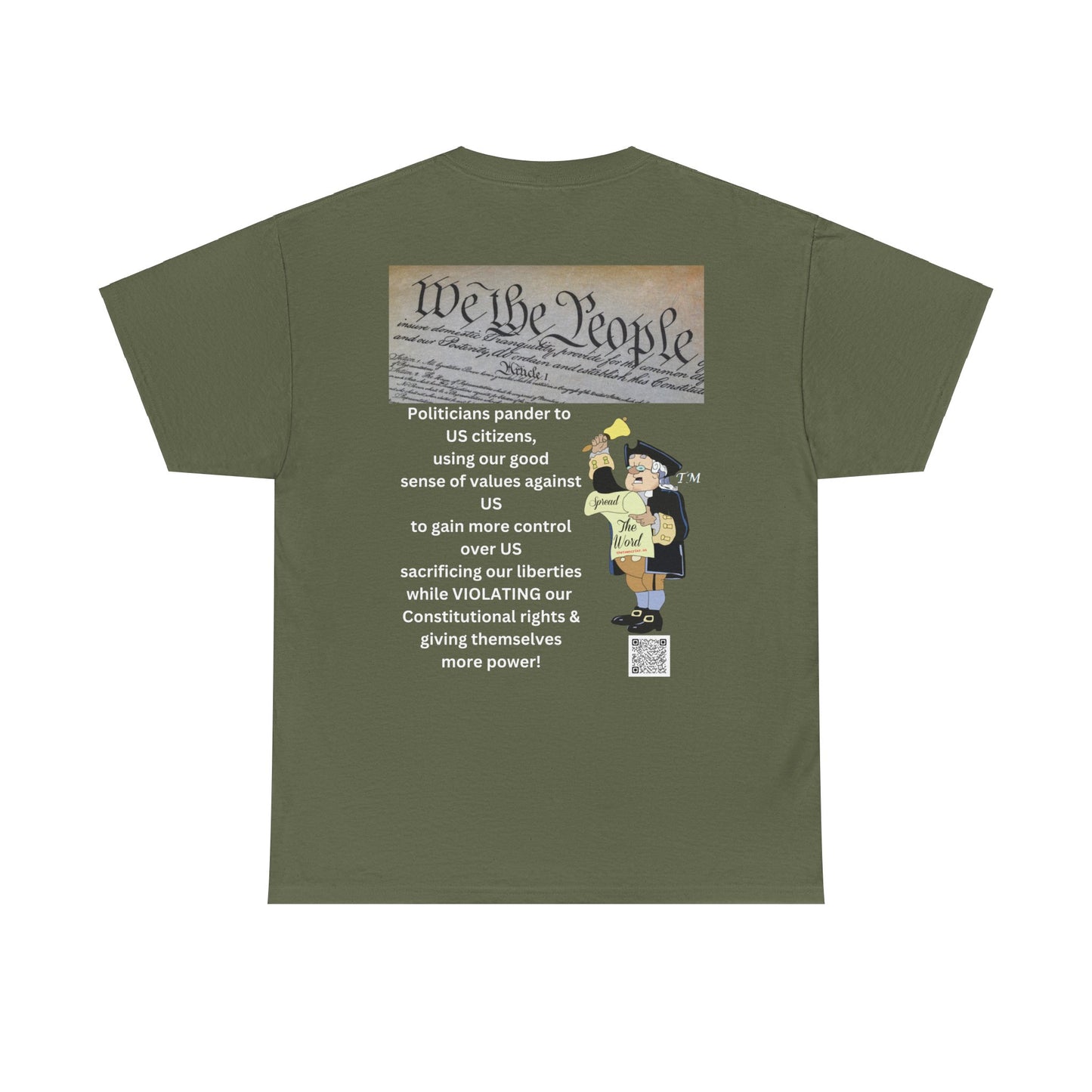Politician Pandering Unisex Heavy Cotton Tee