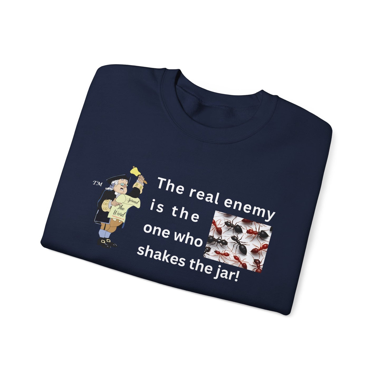 Who Shook the Jar? Unisex Heavy Blend™ Crewneck Sweatshirt