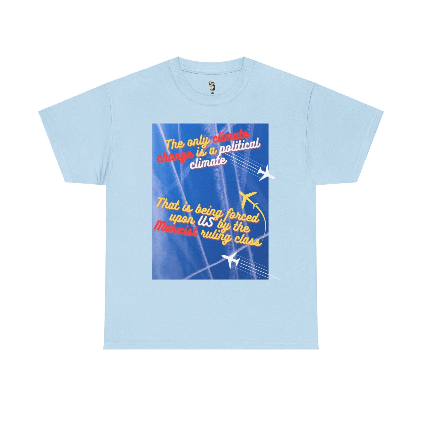 Climate Change Unisex Heavy Cotton Tee