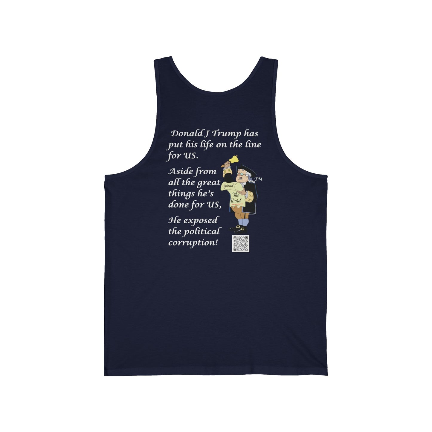 An Attack against US All Unisex Jersey Tank