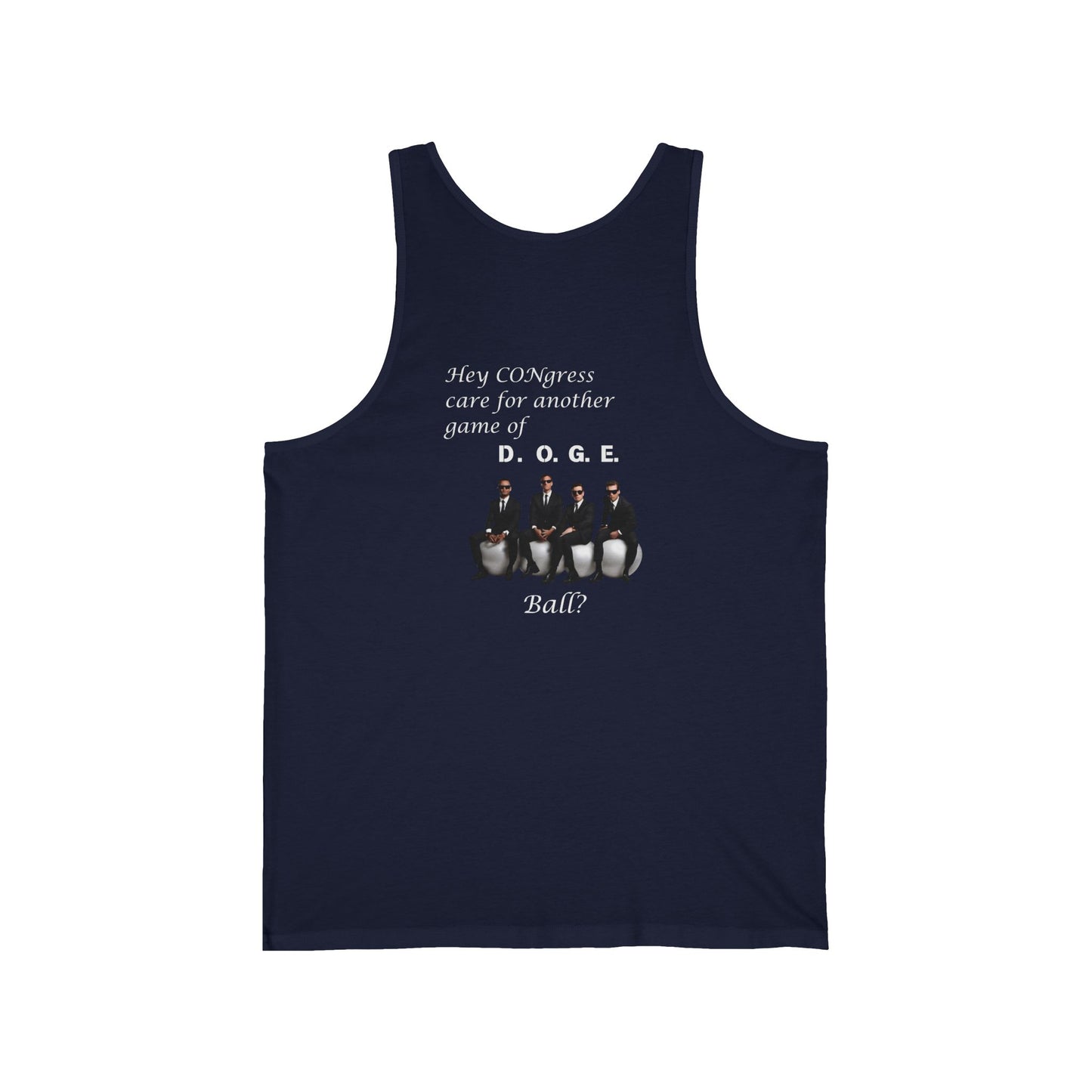 Game of DOGE Ball Bella Canvas Tank Top, Vintage Cartoon Tank, Perfect for Parties, Gift for Friends, Summer Wear, Casual Outing