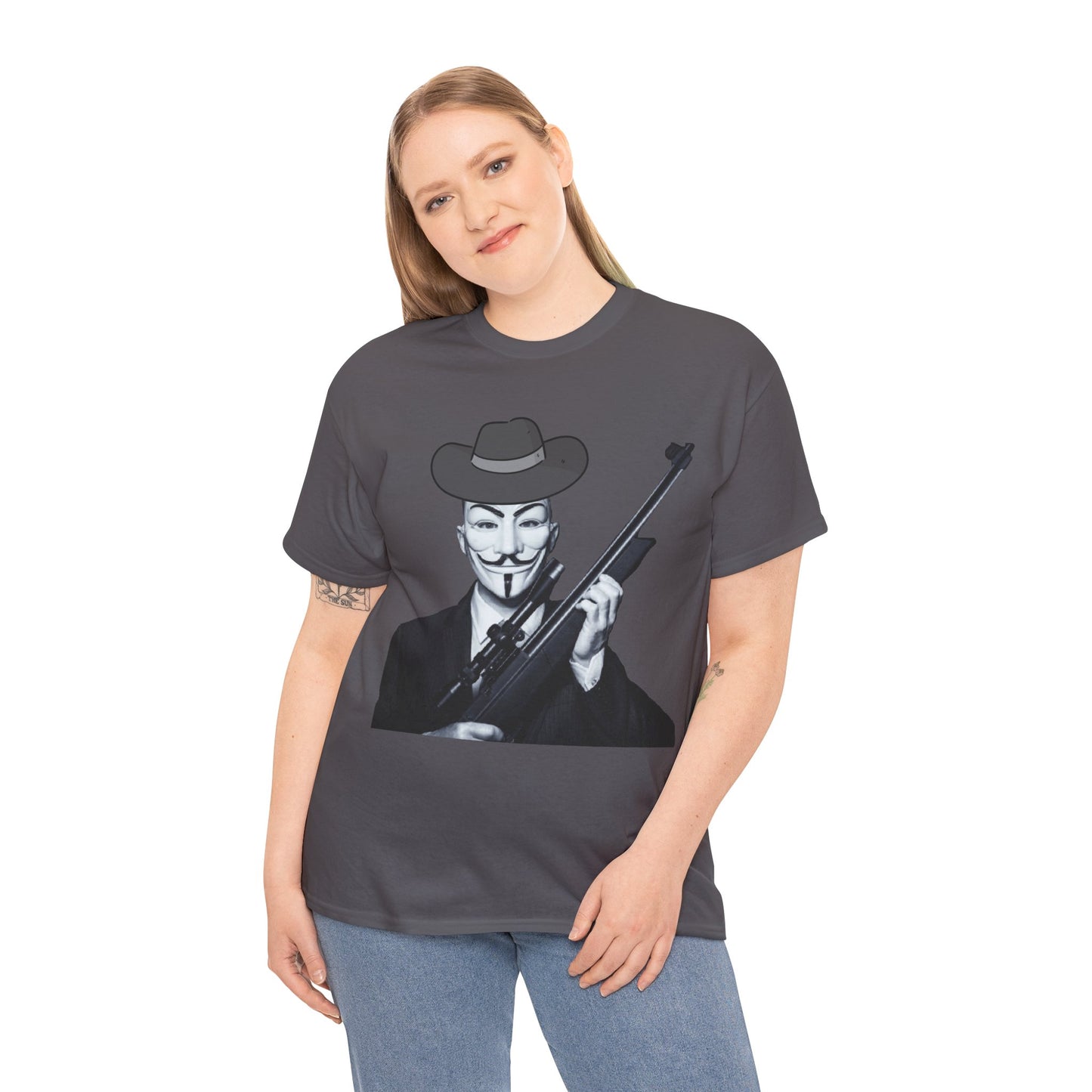Guy Fawkes Unisex Heavy Cotton Tee