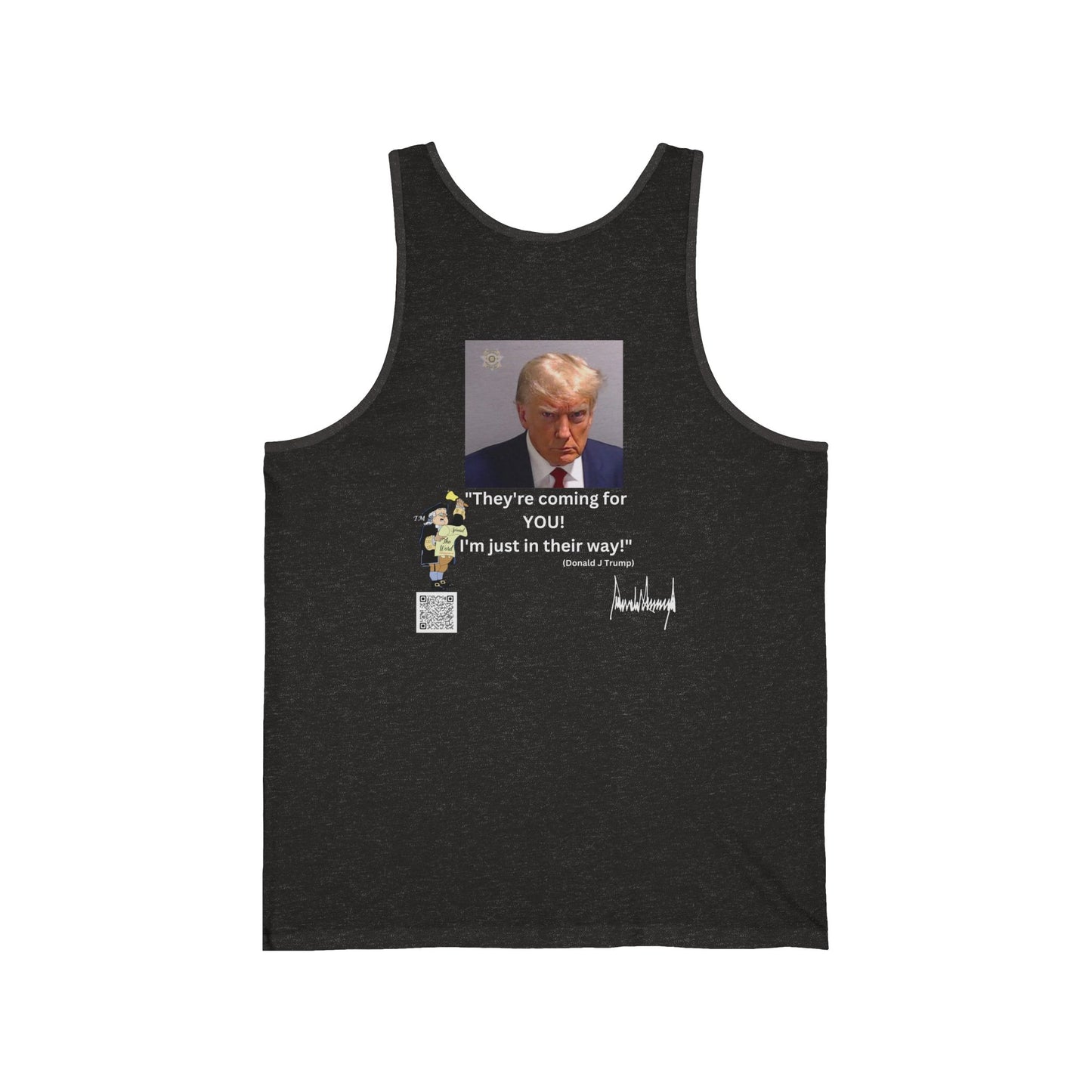 Coming For You Bella Canvas Tank - Casual Cool, Motivational Quotes, Summer Wear, Gift for Him/Her, Fitness & Party Top