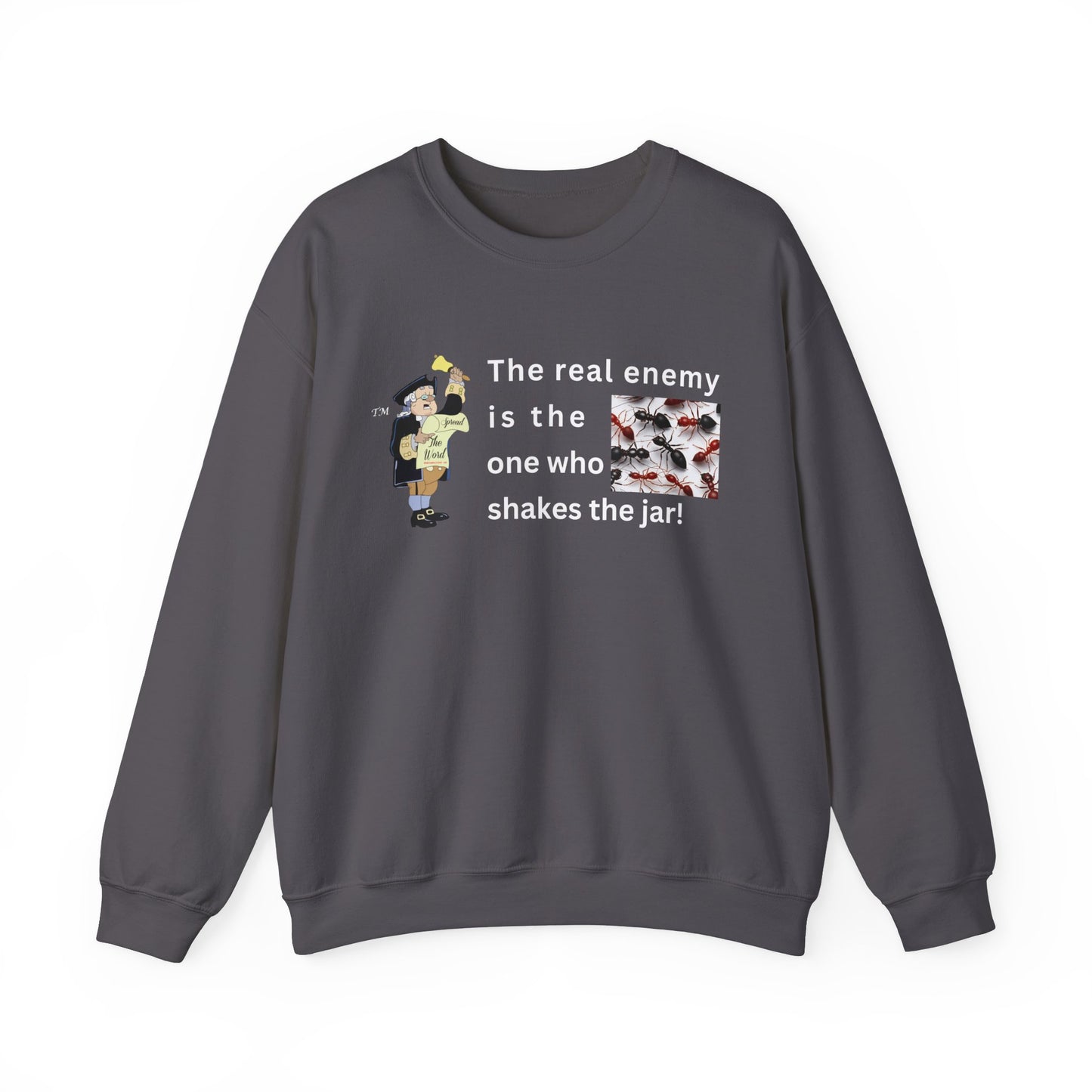 Who Shook the Jar? Unisex Heavy Blend™ Crewneck Sweatshirt