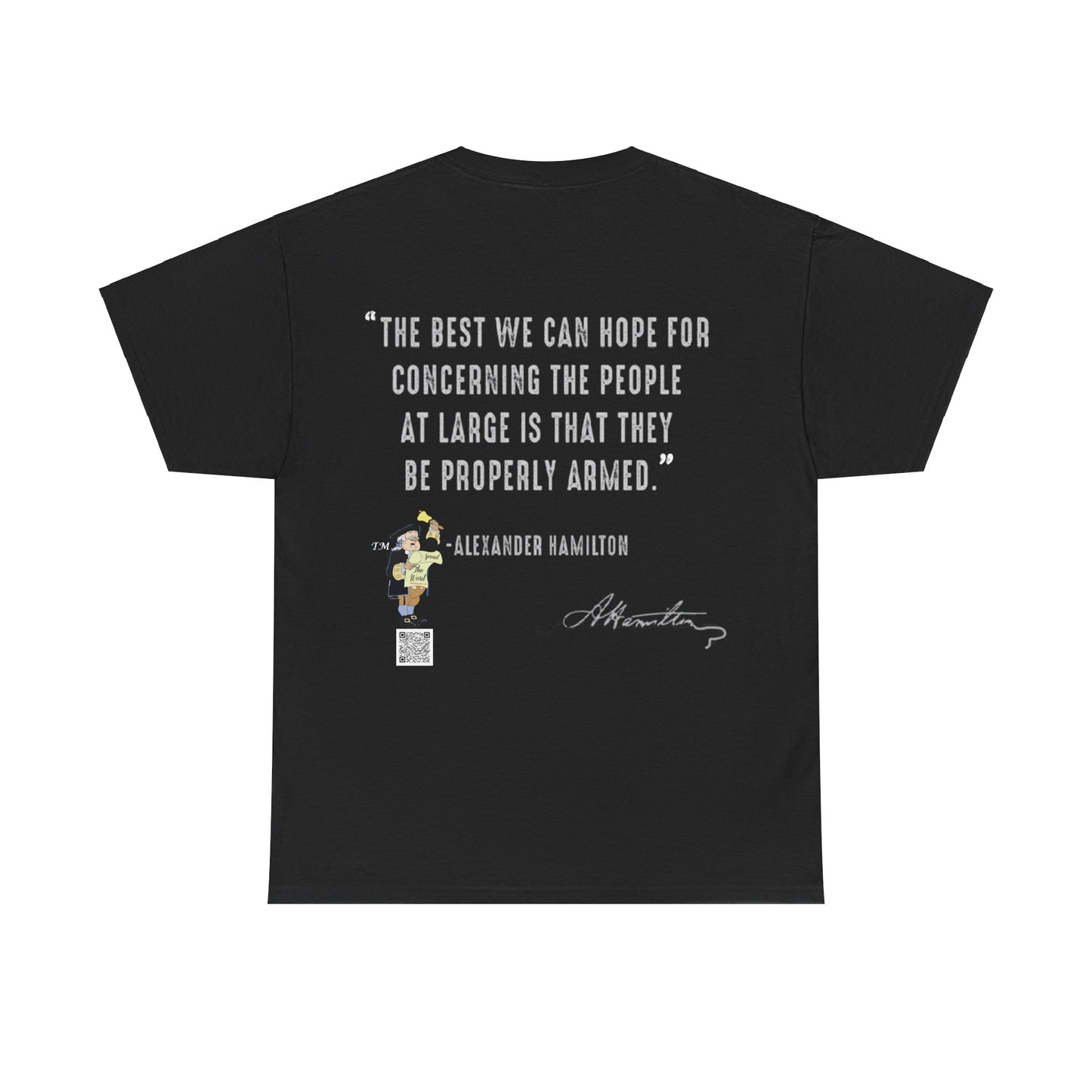 Alexander Hamilton Founding Father series Unisex Heavy Cotton Tee