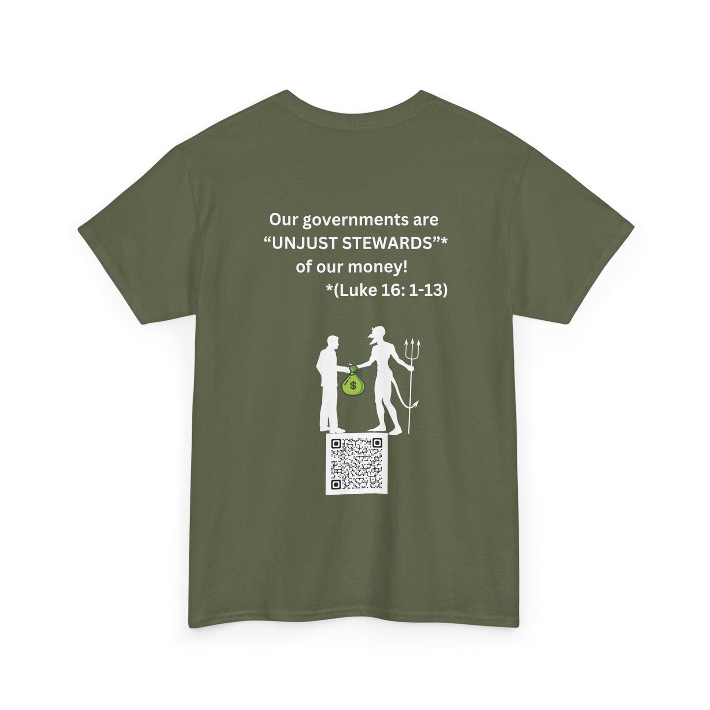 Unjust Stewards Unisex Heavy Cotton Tee