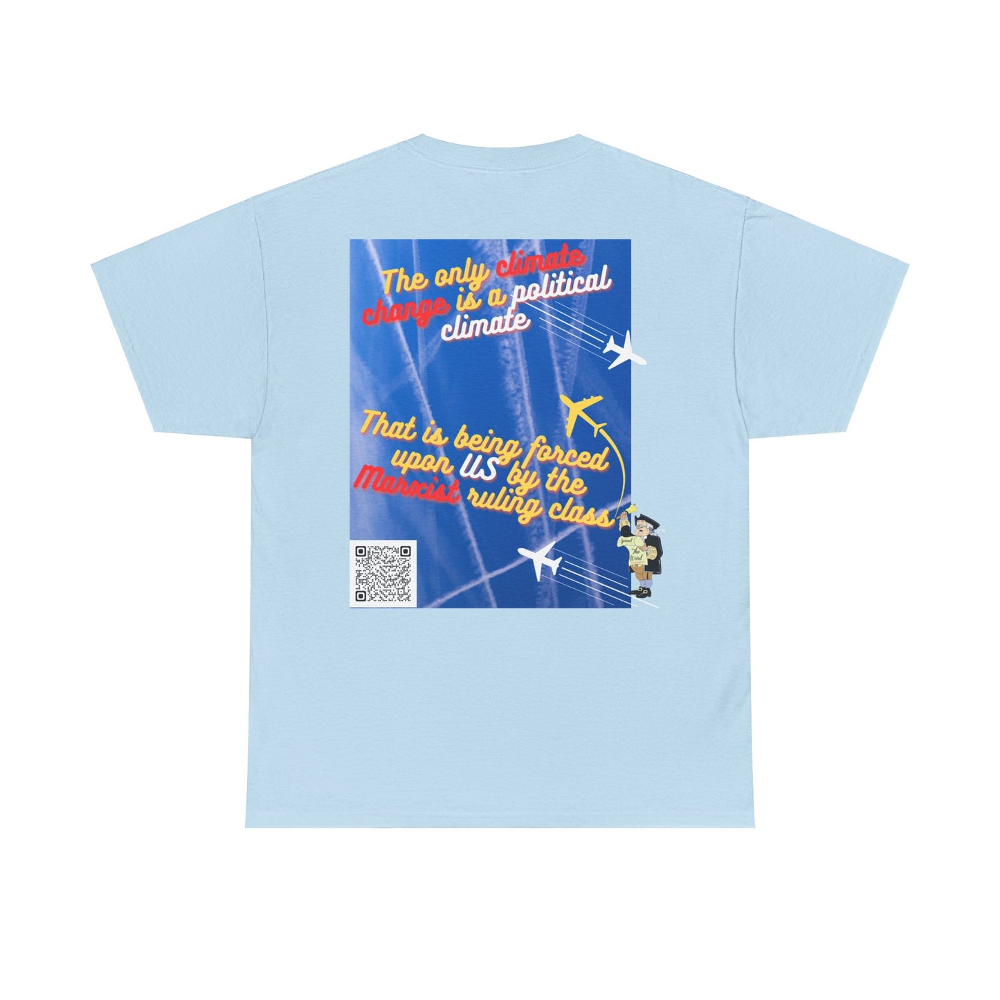 Climate Change Unisex Heavy Cotton Tee