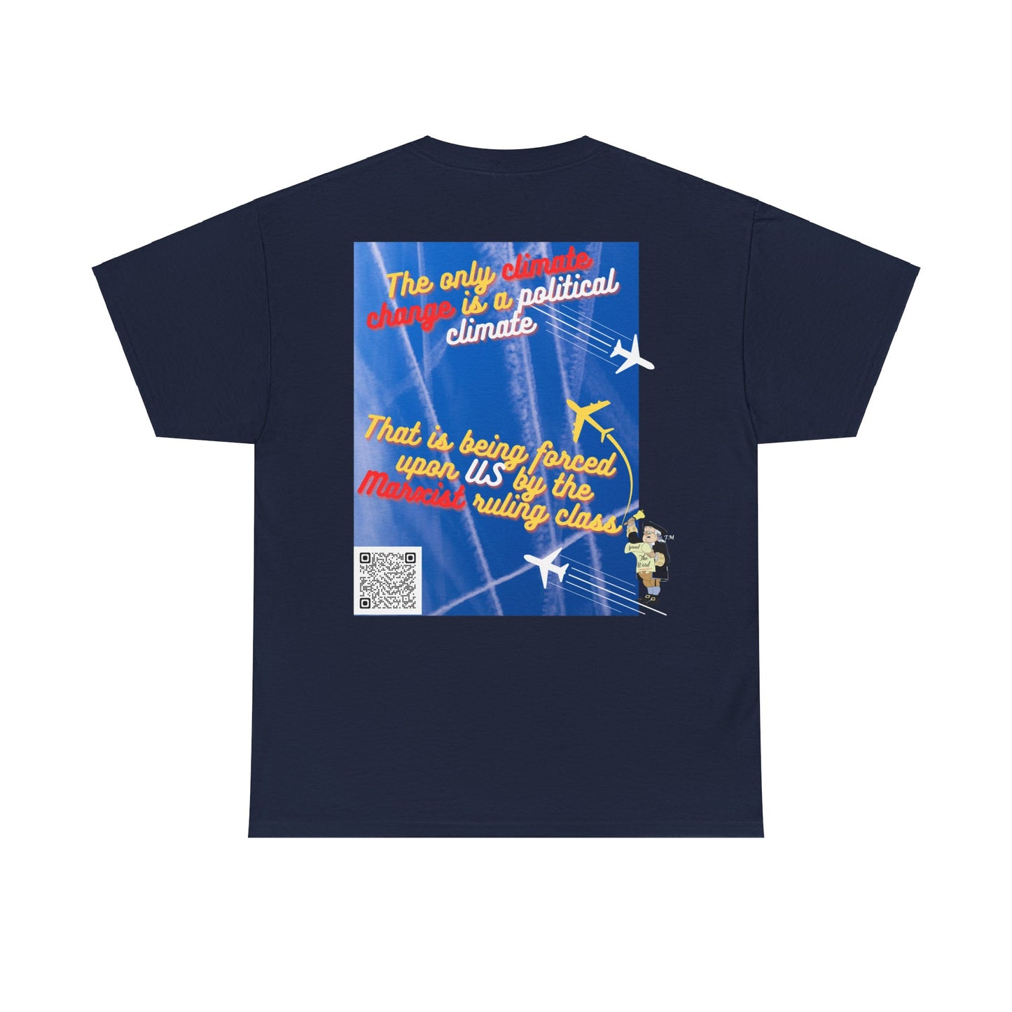 Climate Change Unisex Heavy Cotton Tee