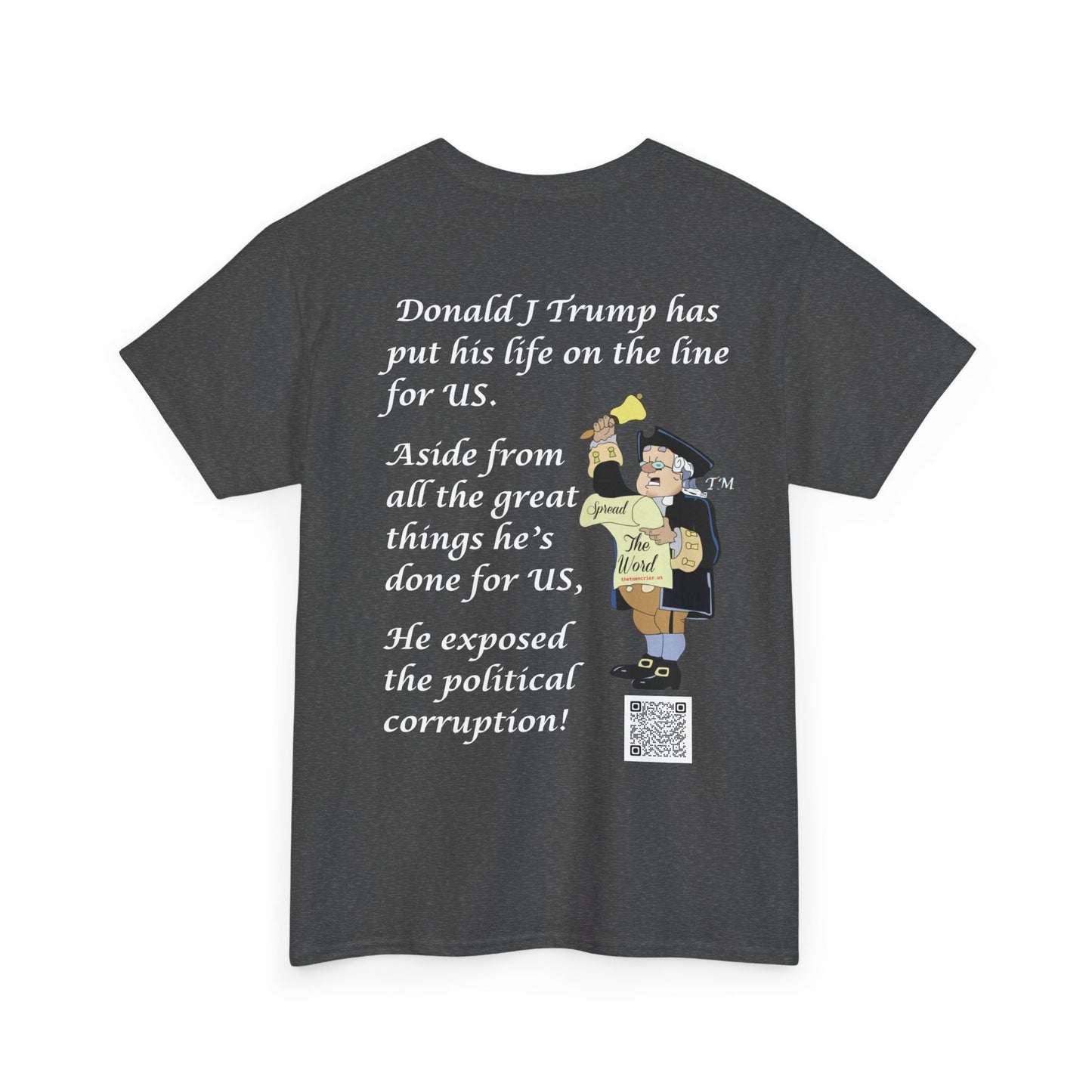 An Attack on US All Unisex Heavy Cotton Tee
