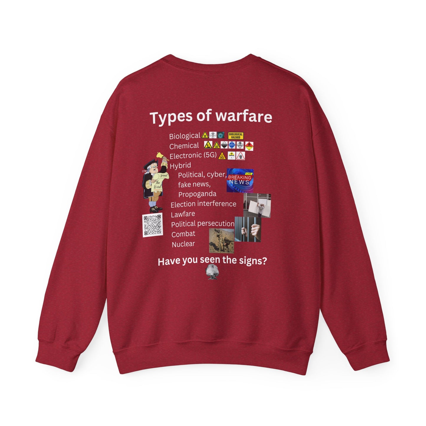 Do you see the signs? Unisex Heavy Blend™ Crewneck Sweatshirt