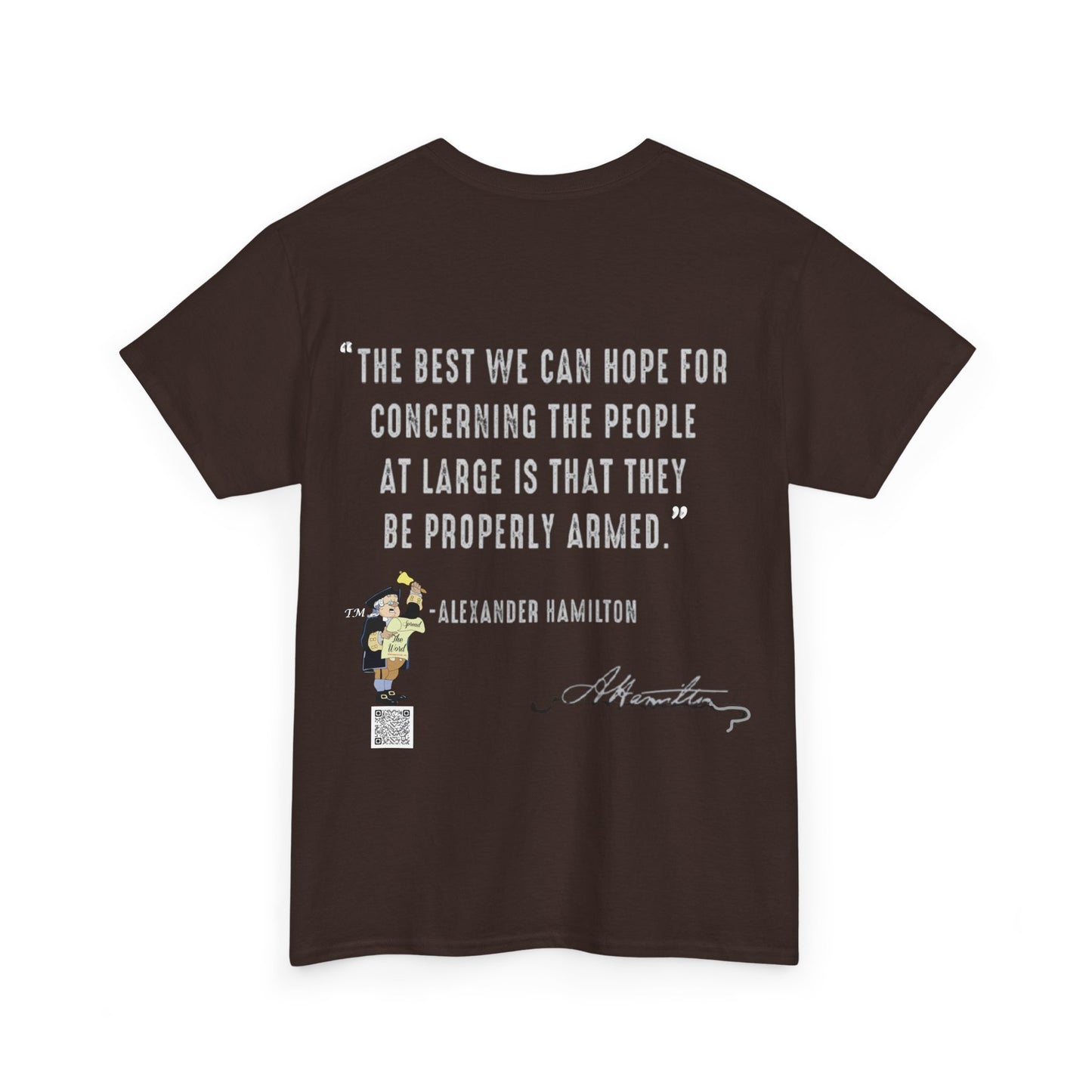 Alexander Hamilton Founding Father series Unisex Heavy Cotton Tee