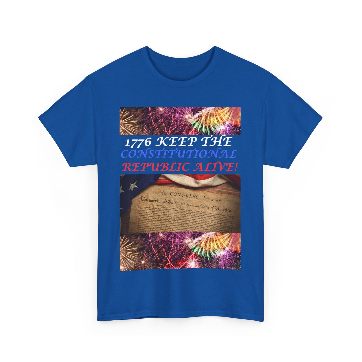 4th of July All Year Long! Unisex Heavy Cotton Tee
