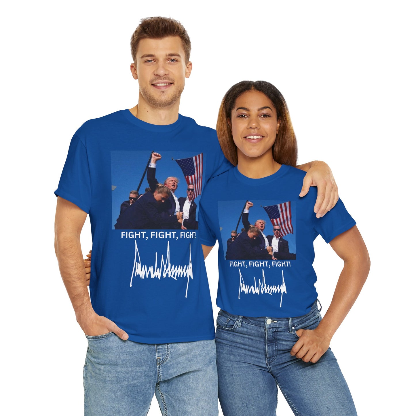 An Attack on US All Unisex Heavy Cotton Tee