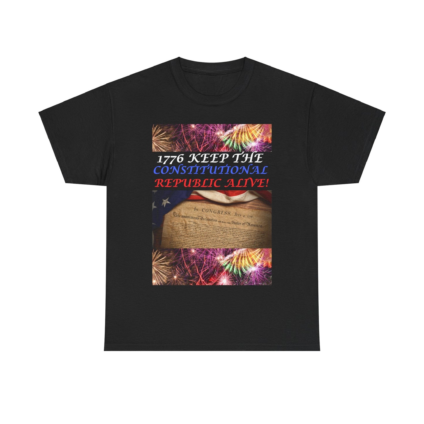 4th of July All Year Long! Unisex Heavy Cotton Tee