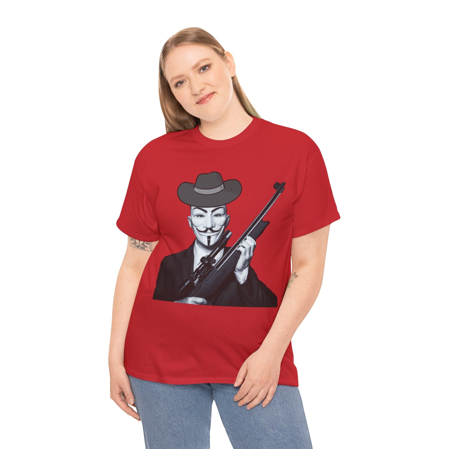 Guy Fawkes Unisex Heavy Cotton Tee