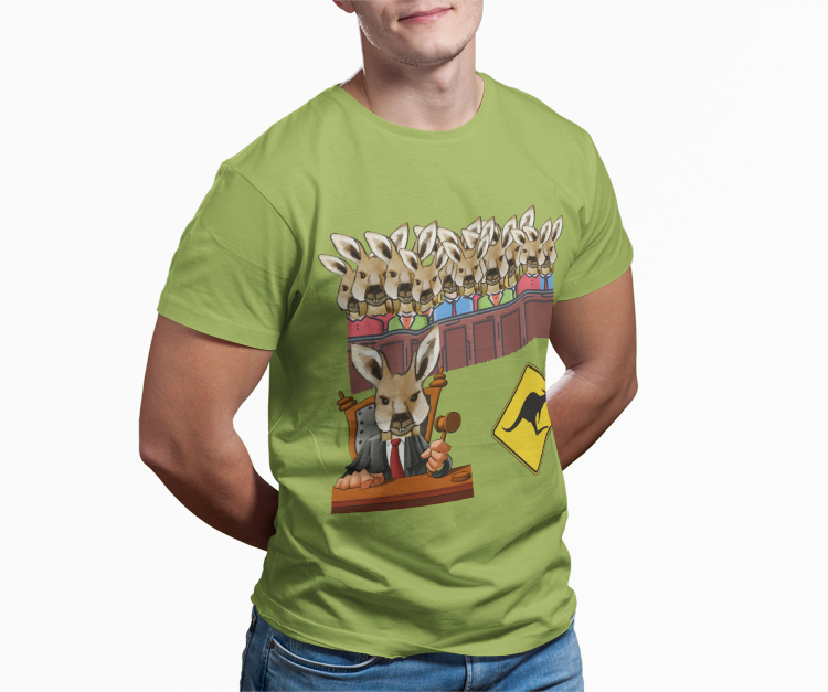 Kangaroo Court Unisex Heavy Cotton Tee