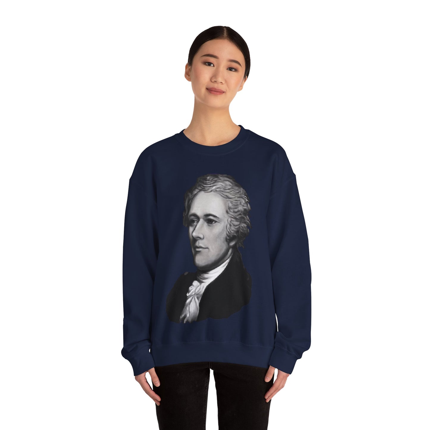 Alexander Hamilton Founding Father series, Unisex Heavy Blend™ Crewneck Sweatshirt