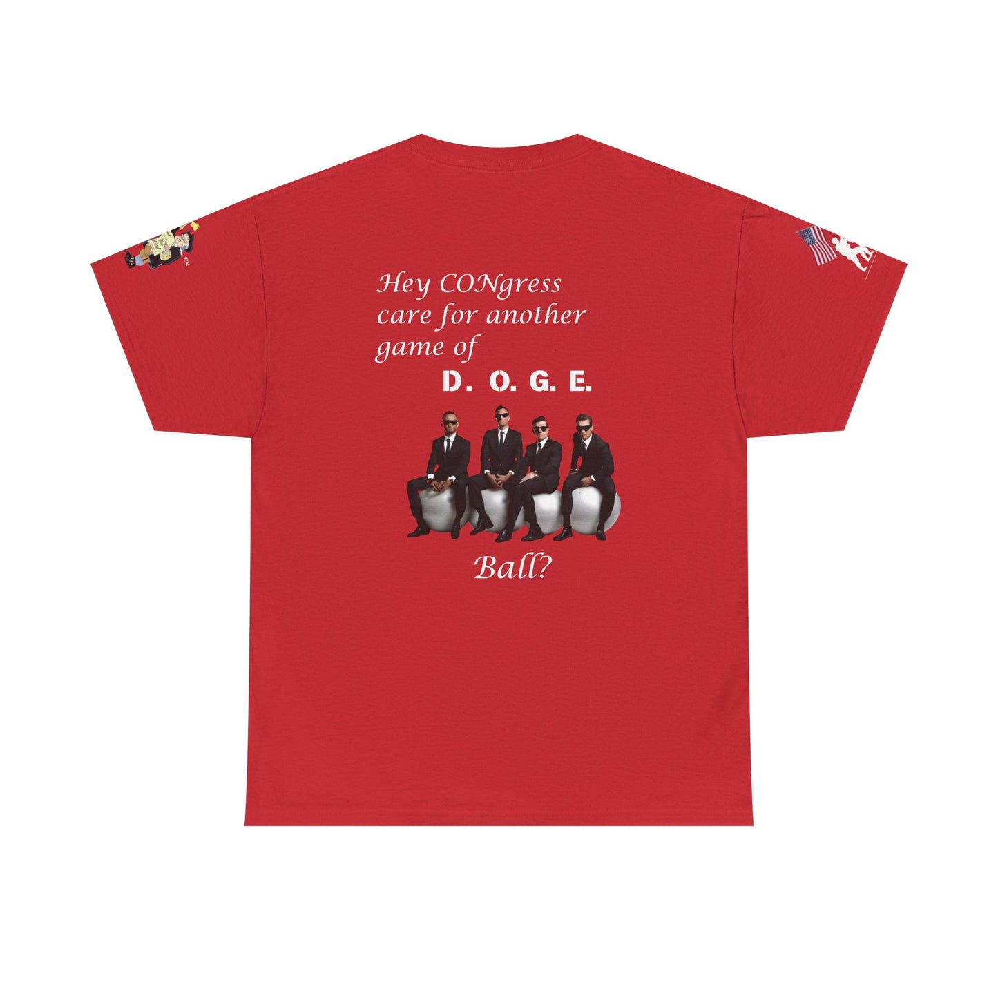 Game of DOGE ball? Stylish Unisex Heavy Cotton Tee - Trendy Graphic T-Shirt for Fashion Lovers