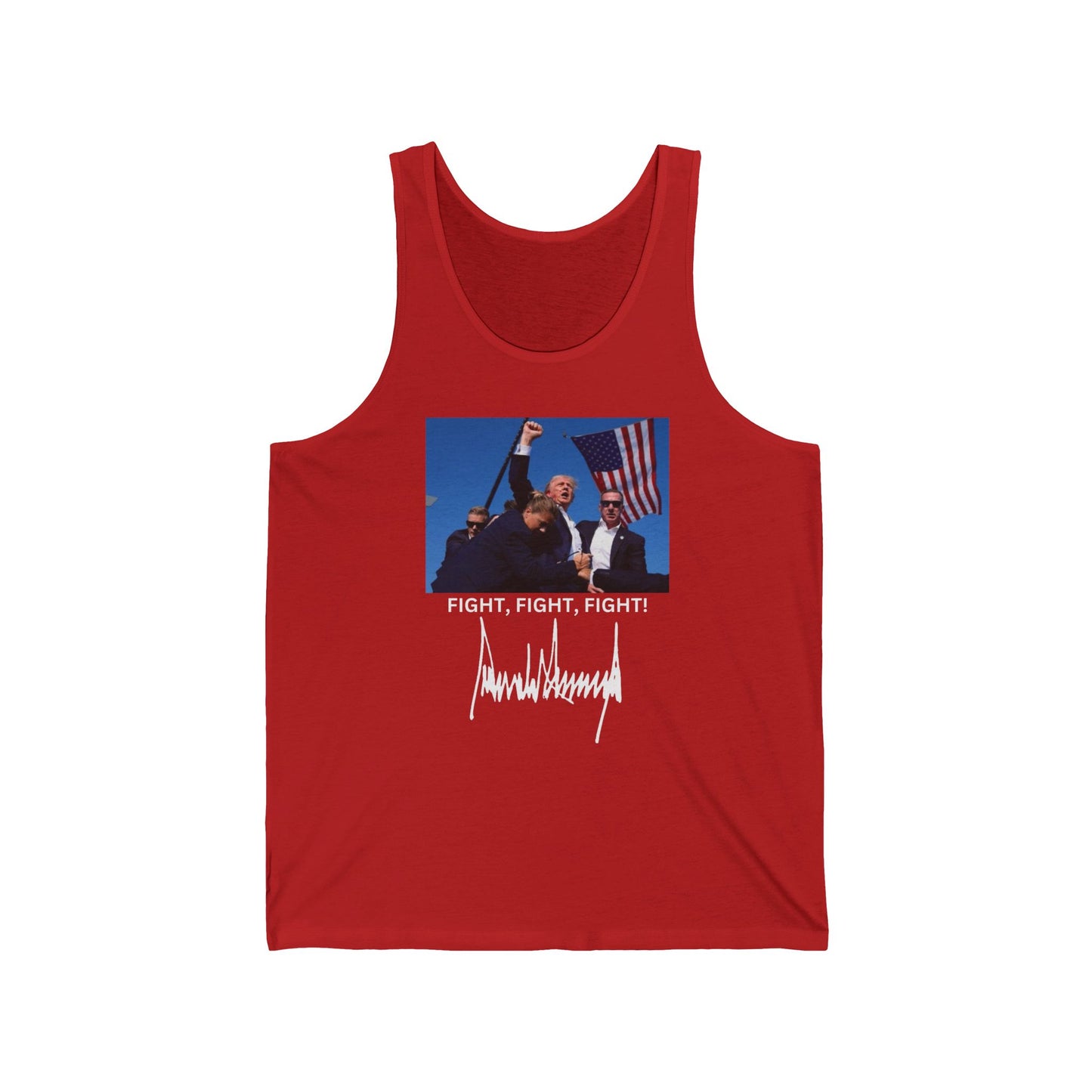An Attack against US All Unisex Jersey Tank