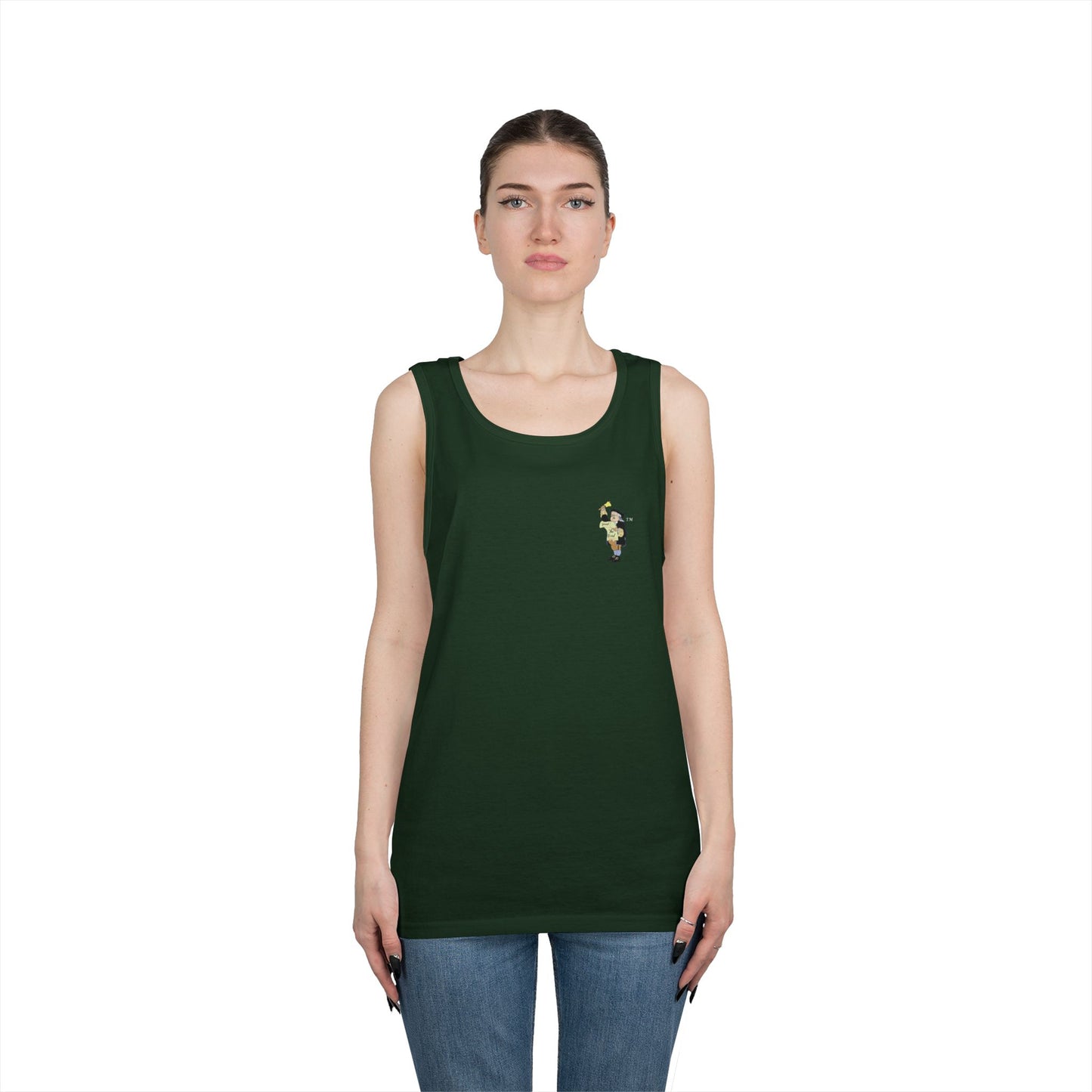Fact Check This! Unisex Heavy Cotton Tank Top - Eco-Friendly Facts Design