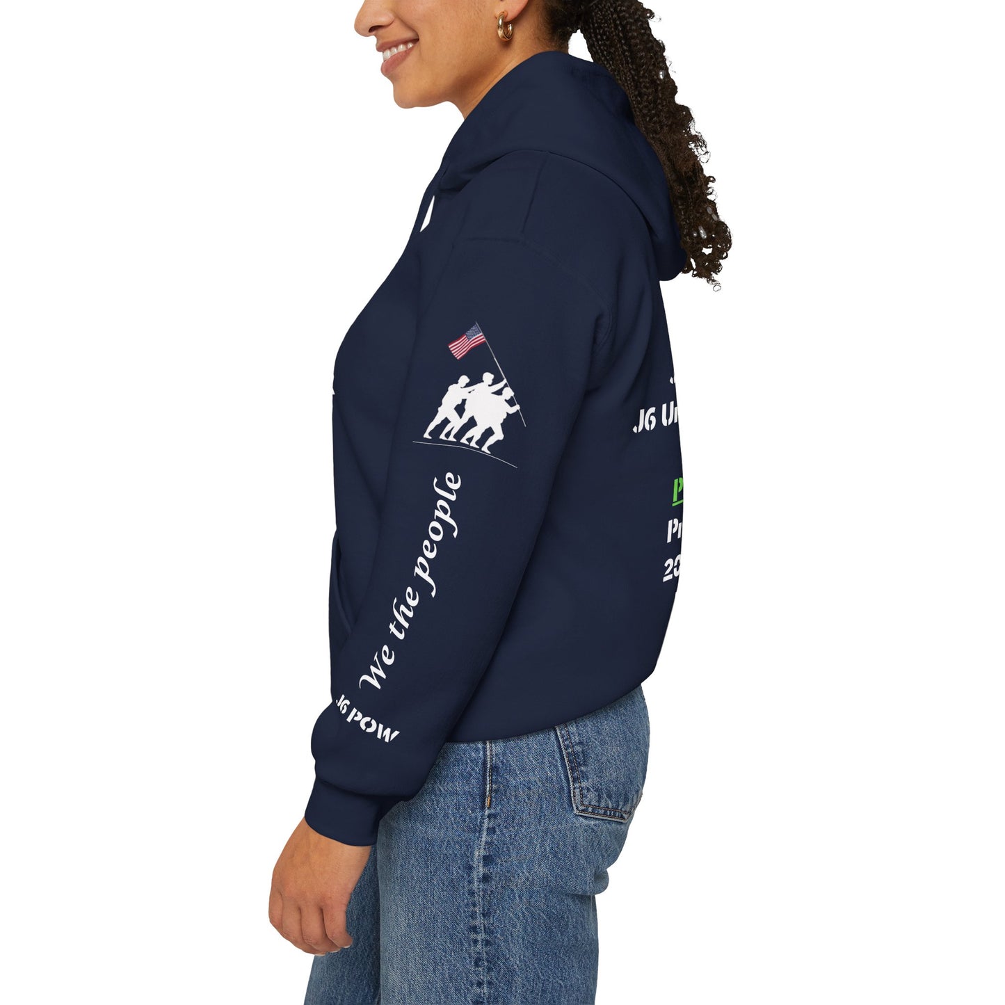 J6 POW of Unselect Unisex Heavy Blend™ Hooded Sweatshirt