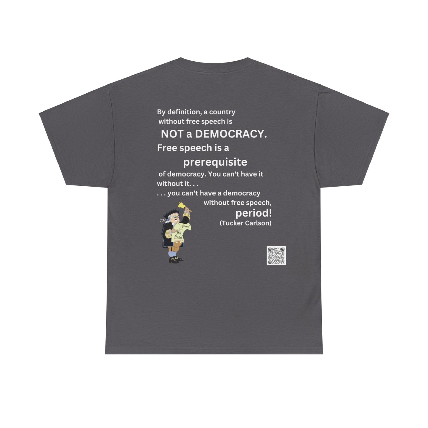 Free Speech Tucker Unisex Heavy Cotton Tee