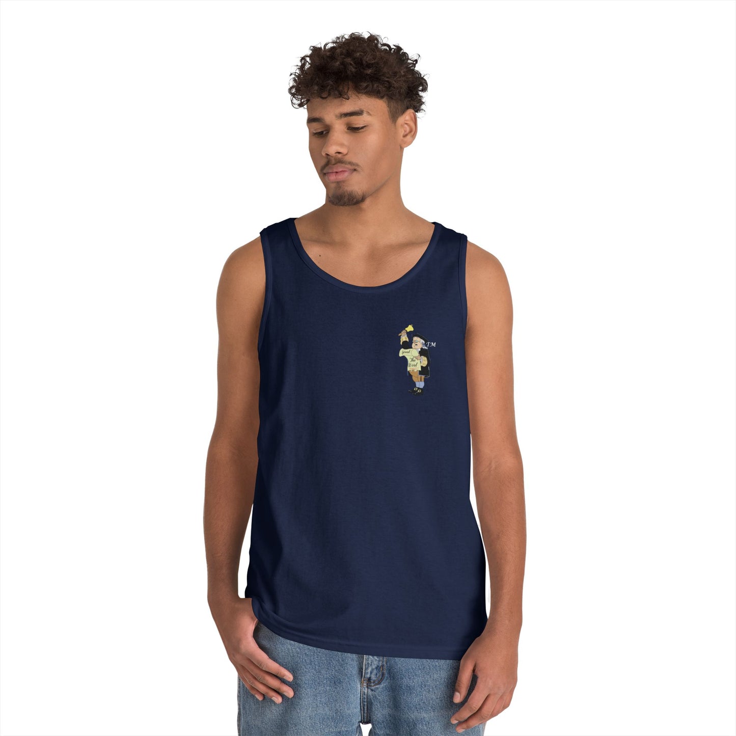 Game of DOGE Ball! Unisex Heavy Cotton Tank Top - Fun Graphic Tee for Summer Vibes