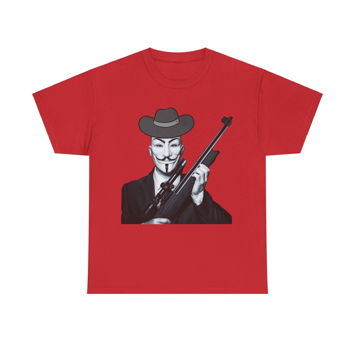 Guy Fawkes Unisex Heavy Cotton Tee