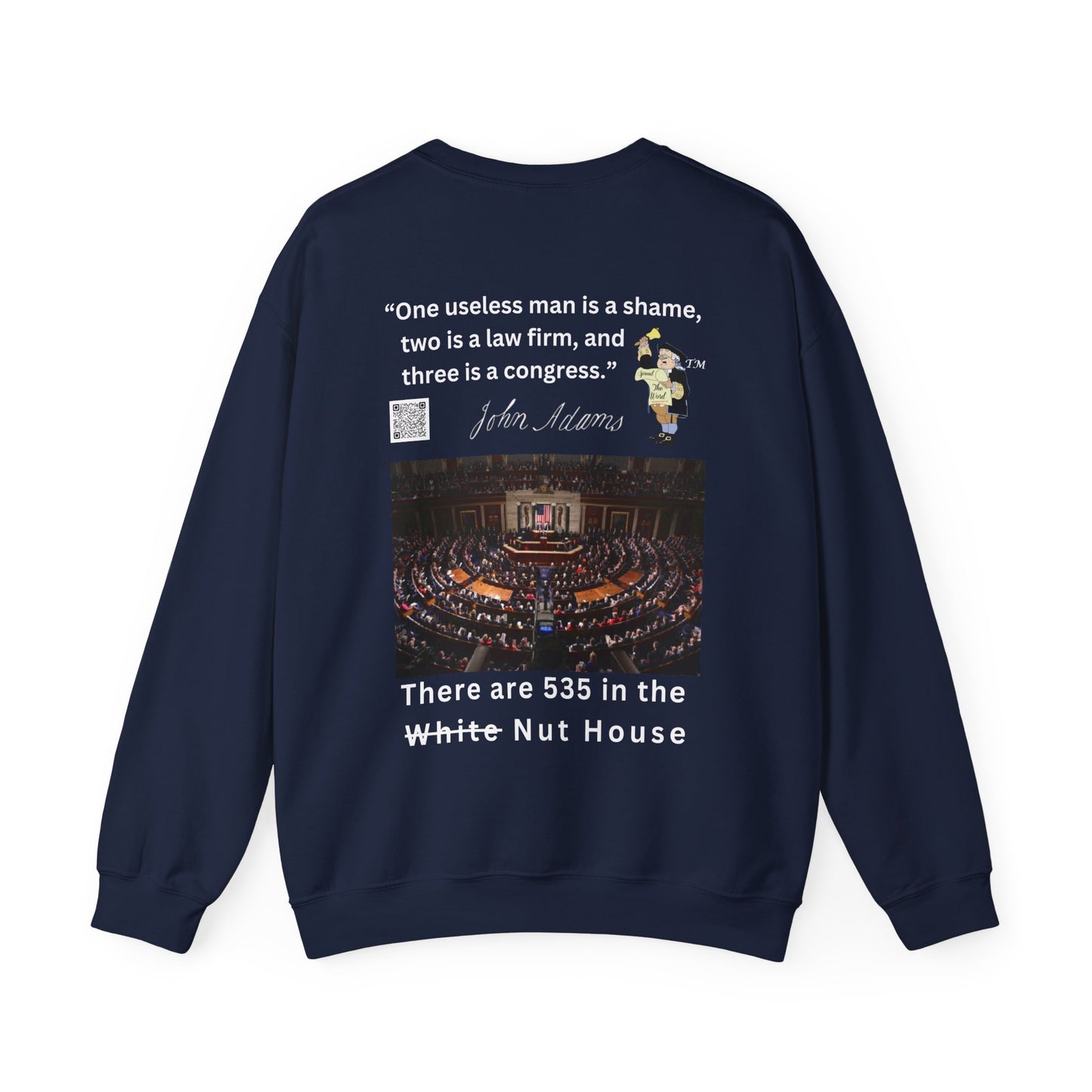 John Adams Unisex Heavy Blend™ Crewneck Sweatshirt