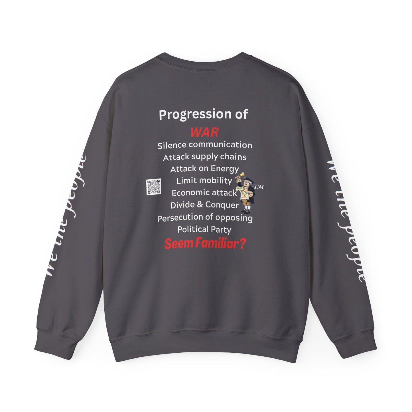 Progression of . . . Unisex Heavy Blend™ Crewneck Sweatshirt