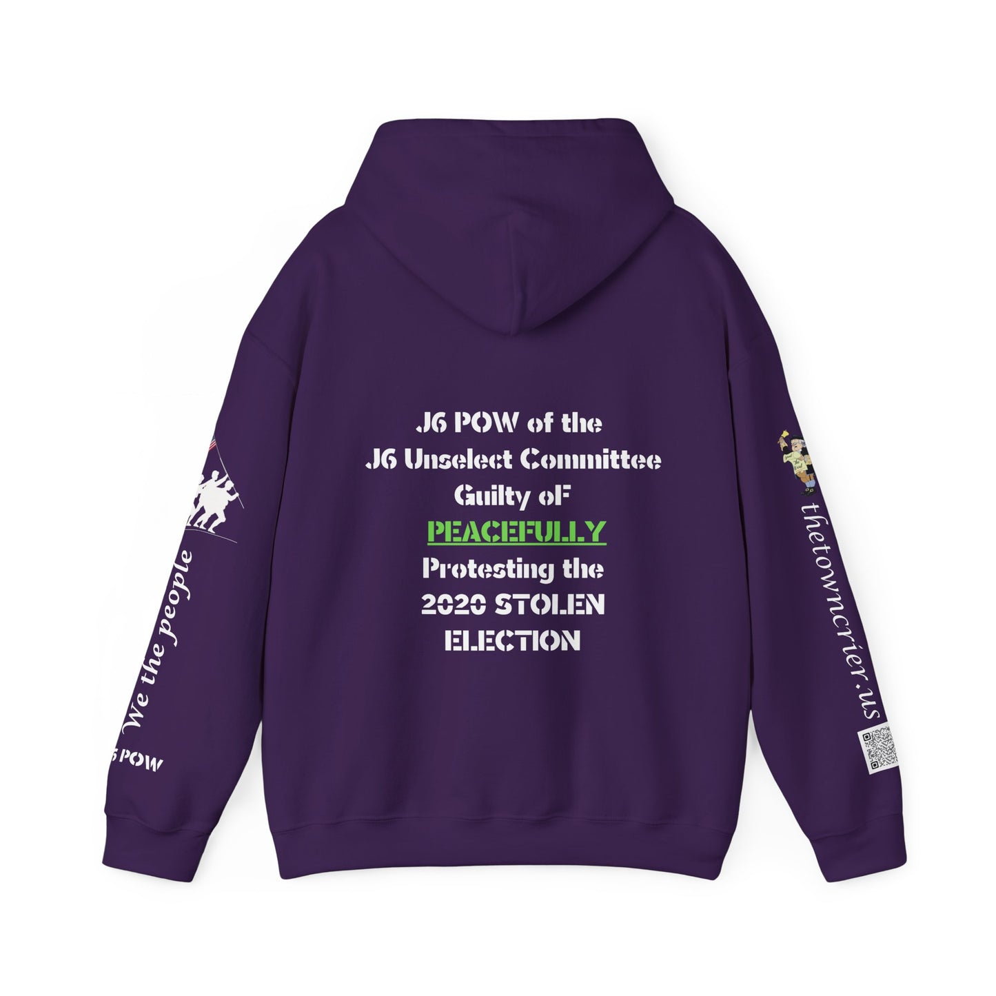 J6 POW of Unselect Unisex Heavy Blend™ Hooded Sweatshirt