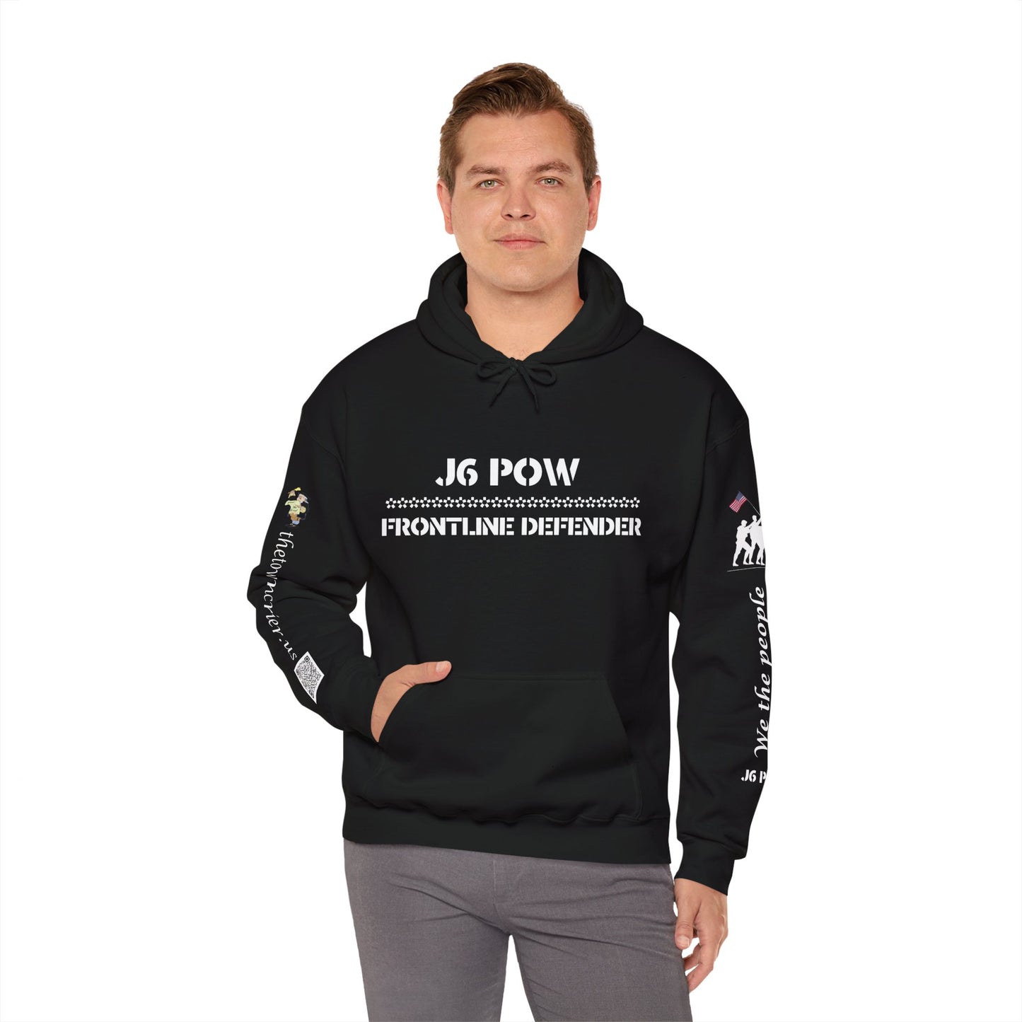 J6 POW of Unselect Unisex Heavy Blend™ Hooded Sweatshirt