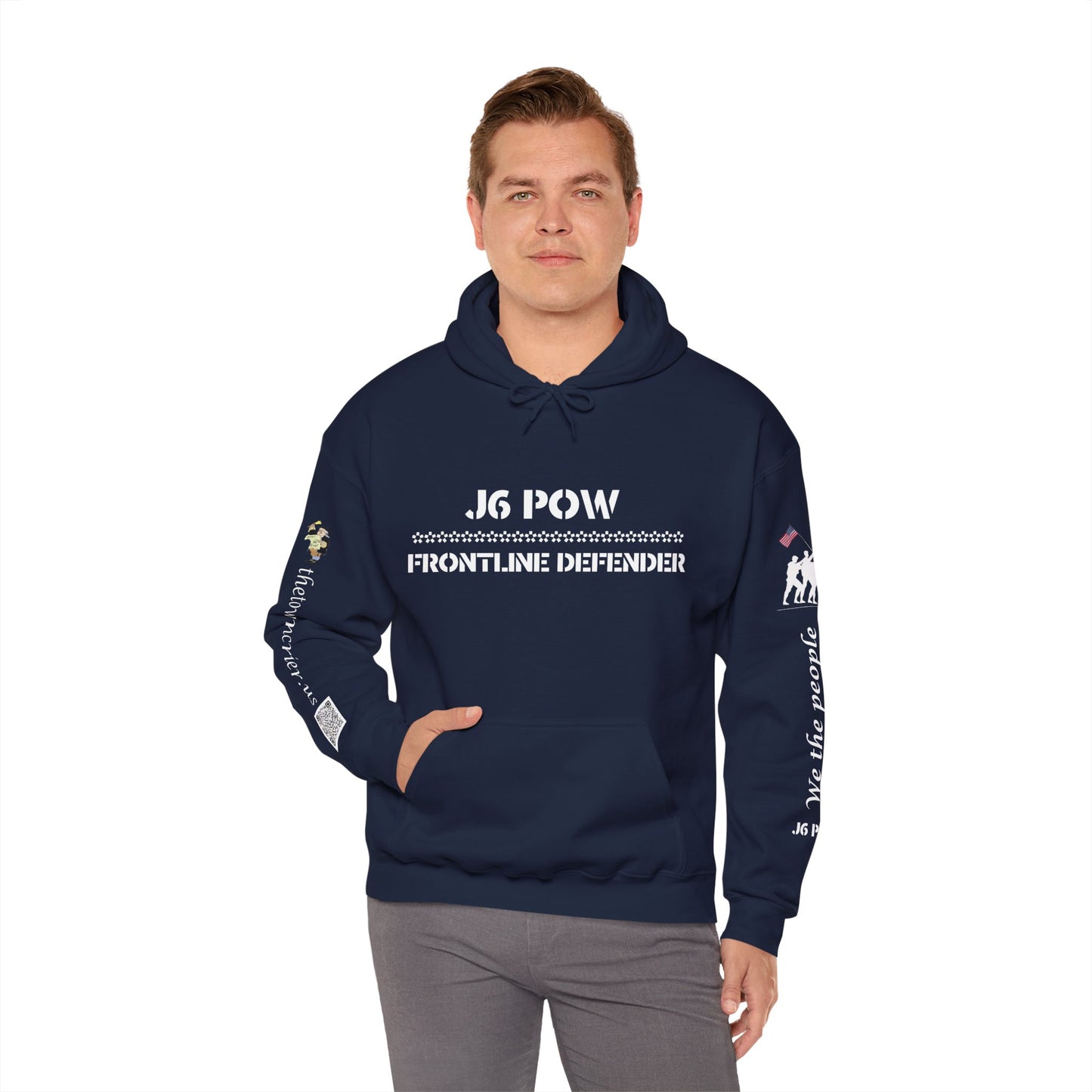 J6 POW of Unselect Unisex Heavy Blend™ Hooded Sweatshirt