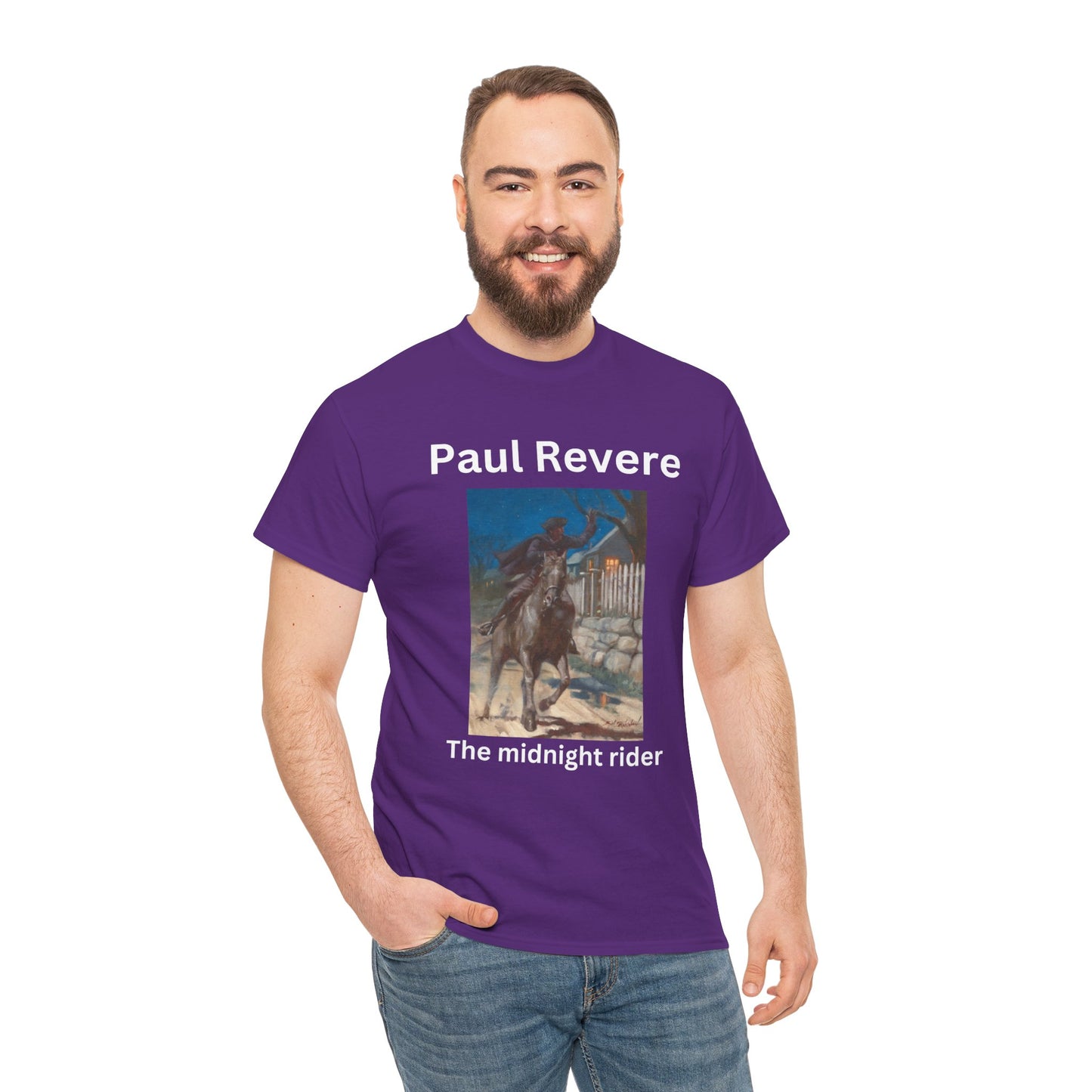 Paul Revere Unisex Heavy Cotton Tee
