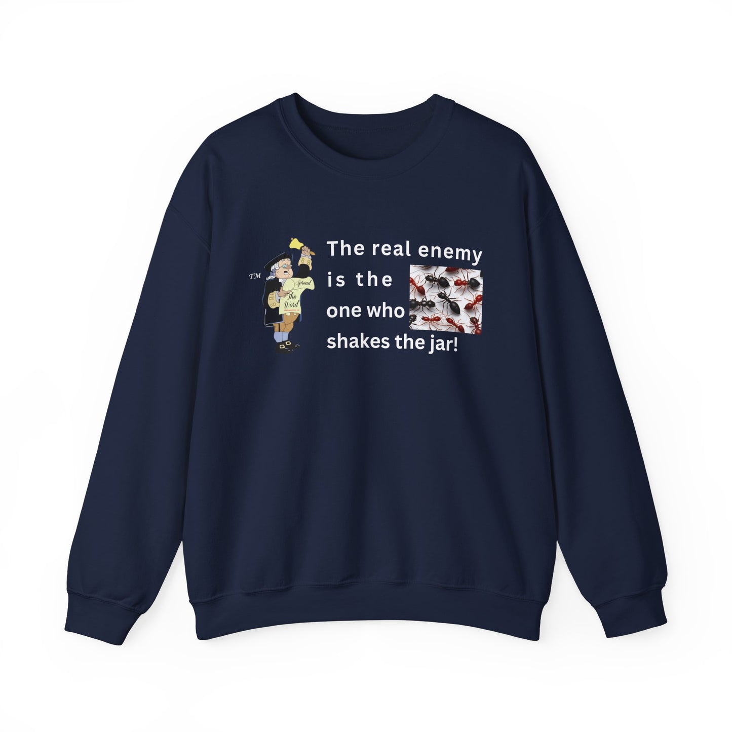 Who Shook the Jar? Unisex Heavy Blend™ Crewneck Sweatshirt