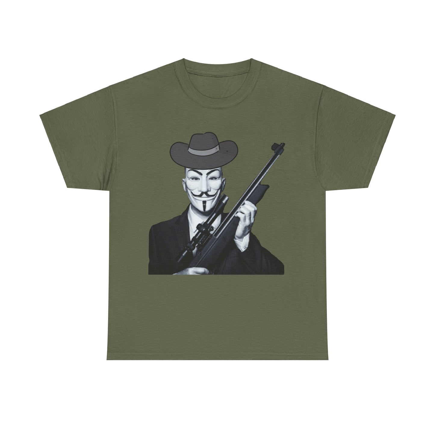 Guy Fawkes Unisex Heavy Cotton Tee