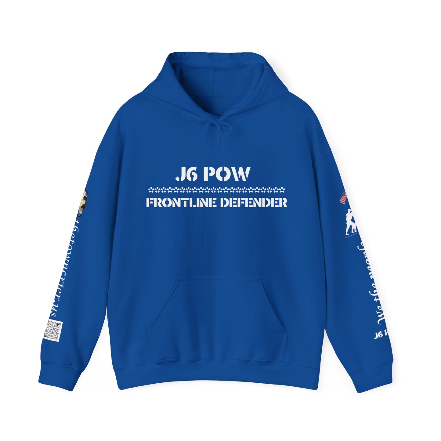 J6 POW of Unselect Unisex Heavy Blend™ Hooded Sweatshirt