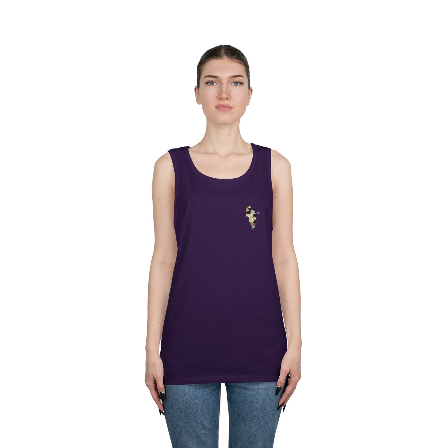 Fact Check This! Unisex Heavy Cotton Tank Top - Eco-Friendly Facts Design