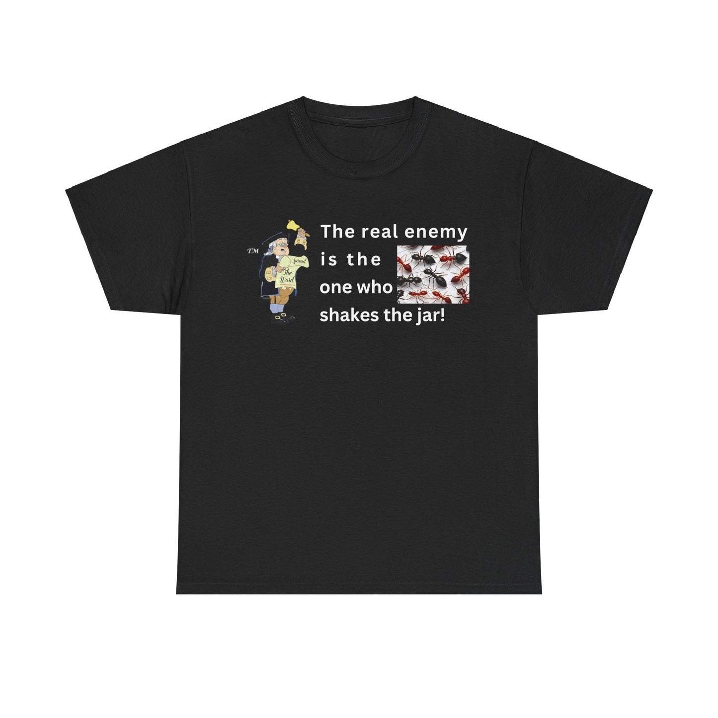Who shook the Jar? Unisex Heavy Cotton Tee